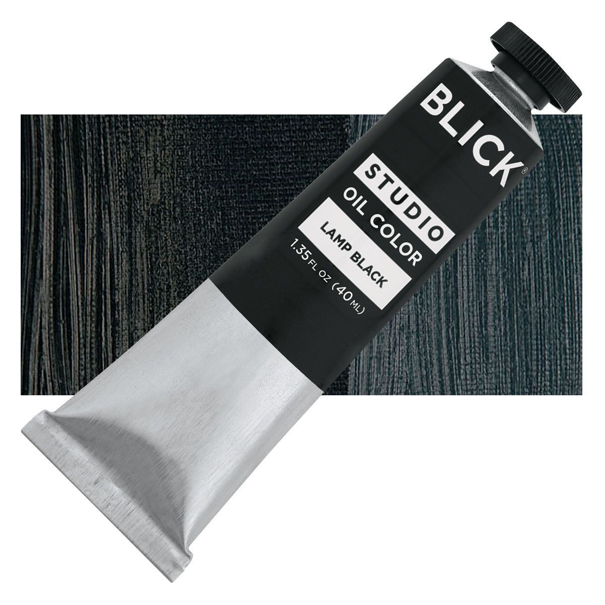 Blick Studio Oil Colors - Lamp Black, 40 ml tube