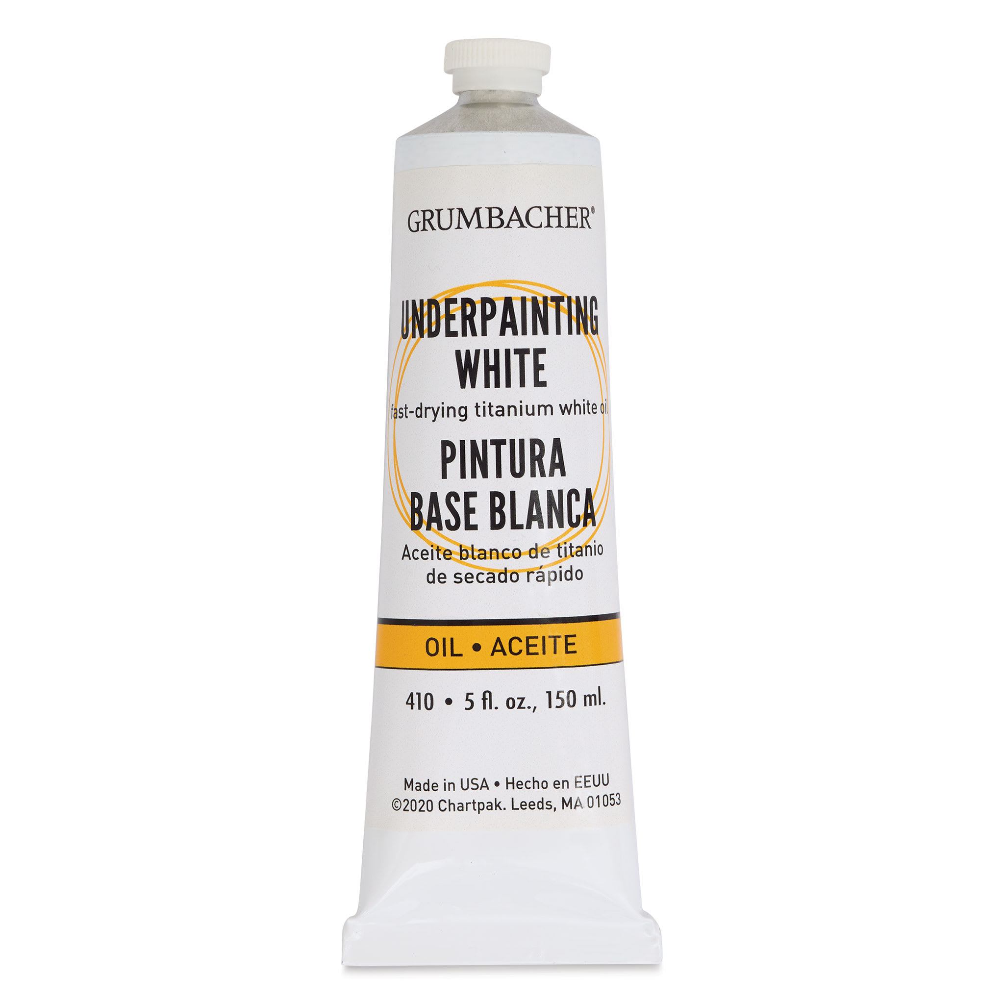 Grumbacher MG Underpainting White - White, 5 oz