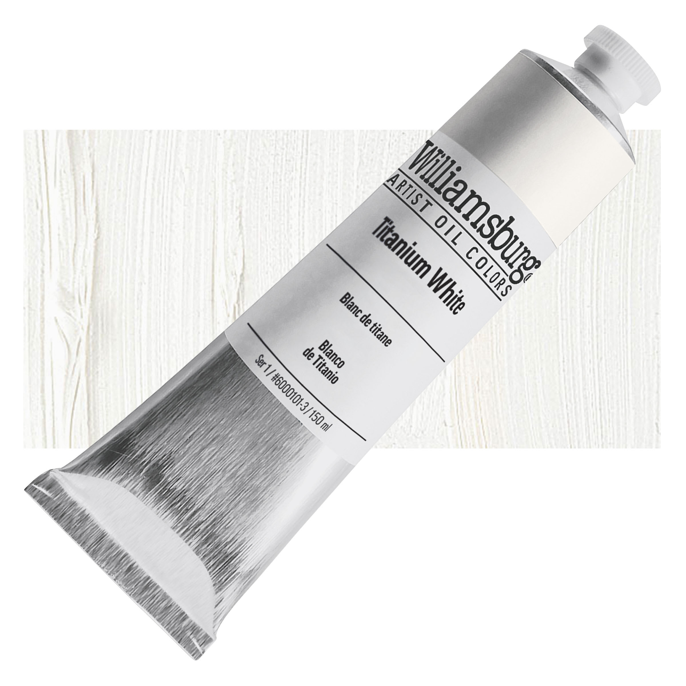 Williamsburg Handmade Oil Paint - Titanium White, 150 ml tube