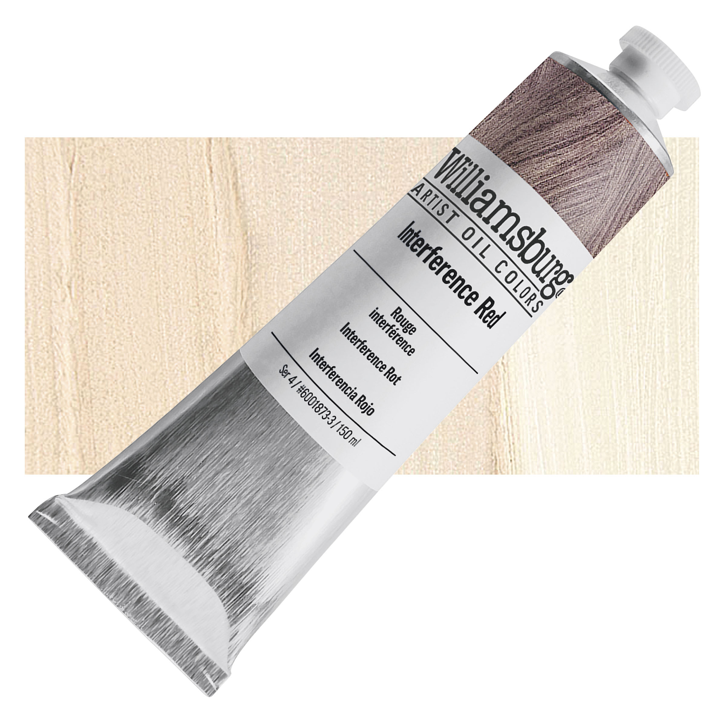 Williamsburg Handmade Oil Paint - Interference Red, 150 ml