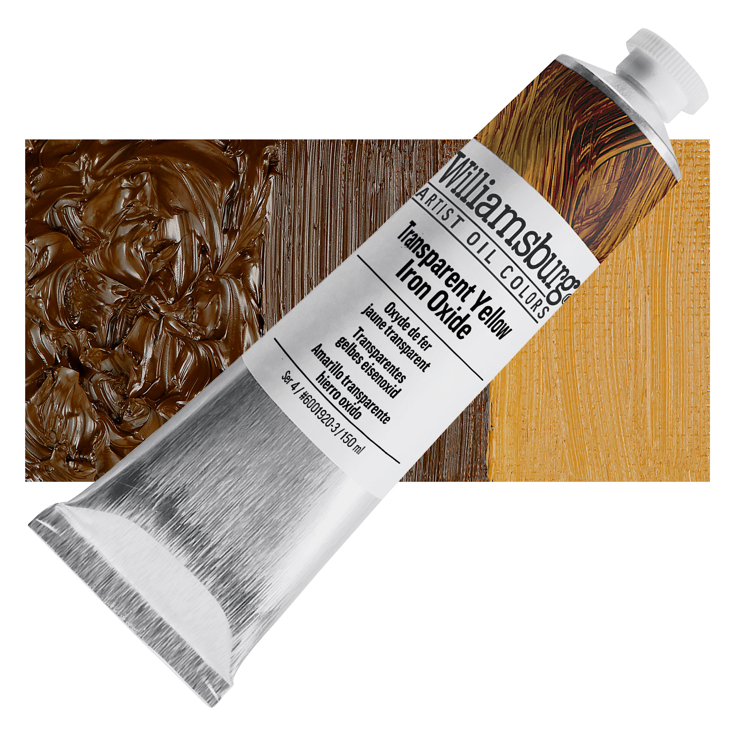 Williamsburg Oil - Transparent Yellow Iron Oxide, 150 ml tube