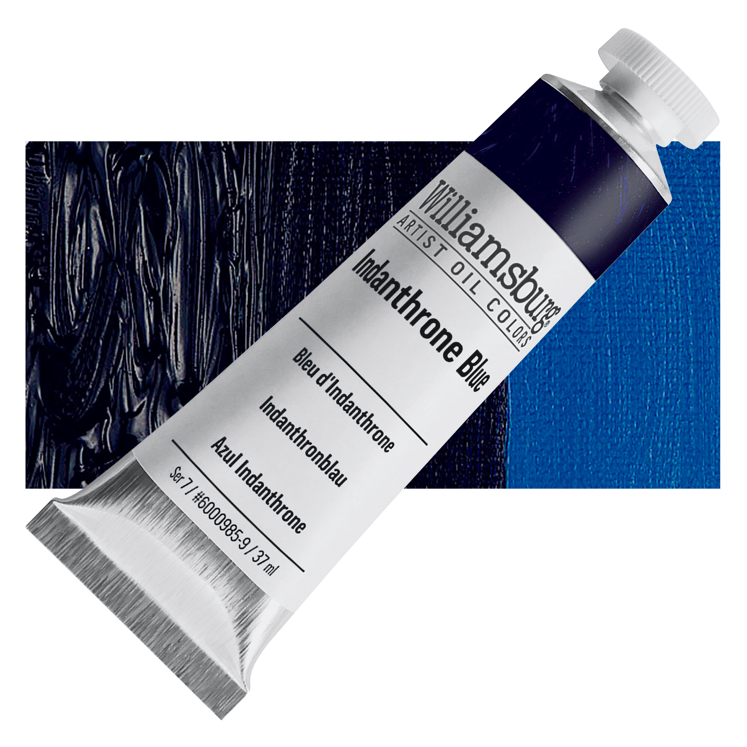 Williamsburg Handmade Oil Paints - Indanthrone Blue, 37 ml tube