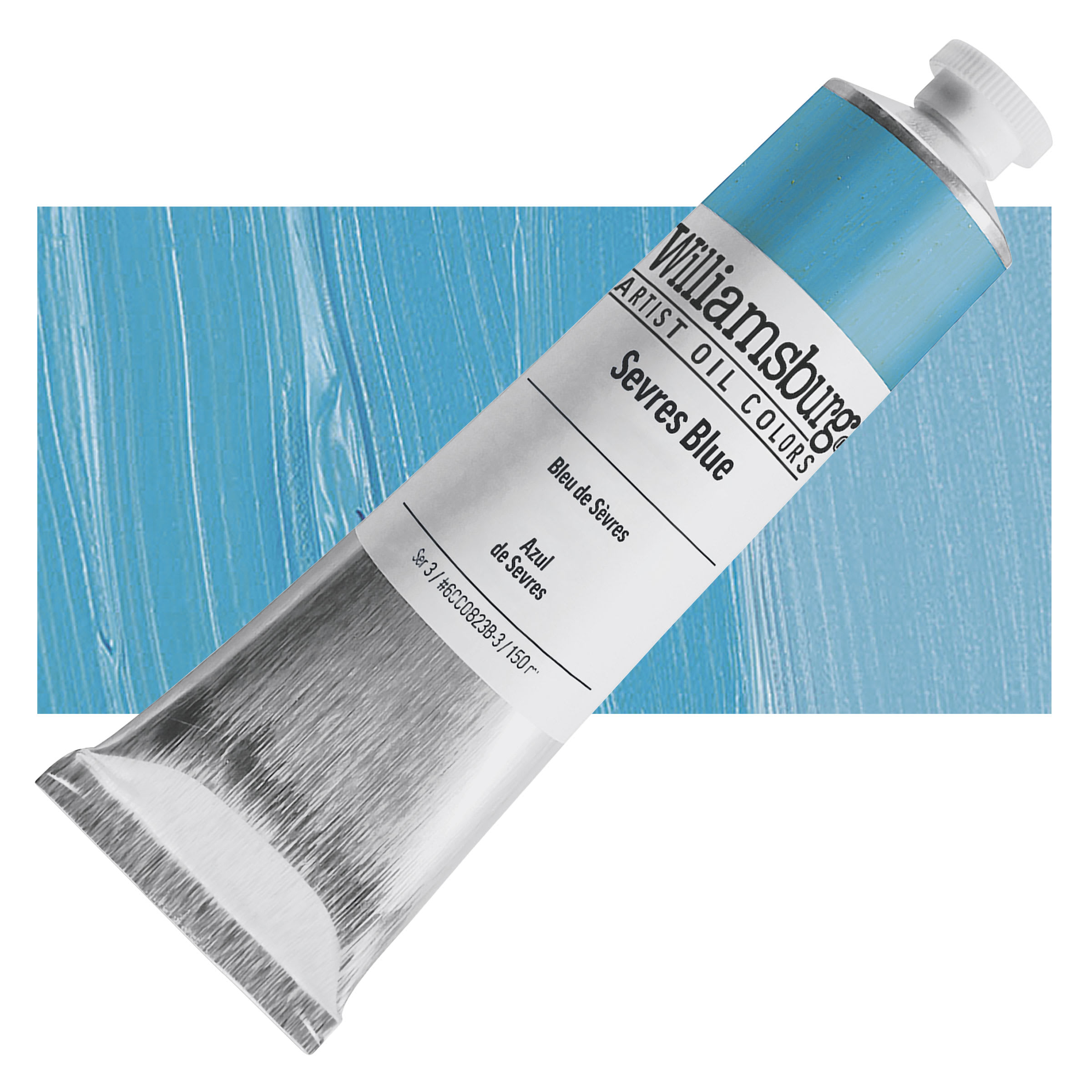 Williamsburg Handmade Oil Paint - Sevres Blue, 150 ml tube