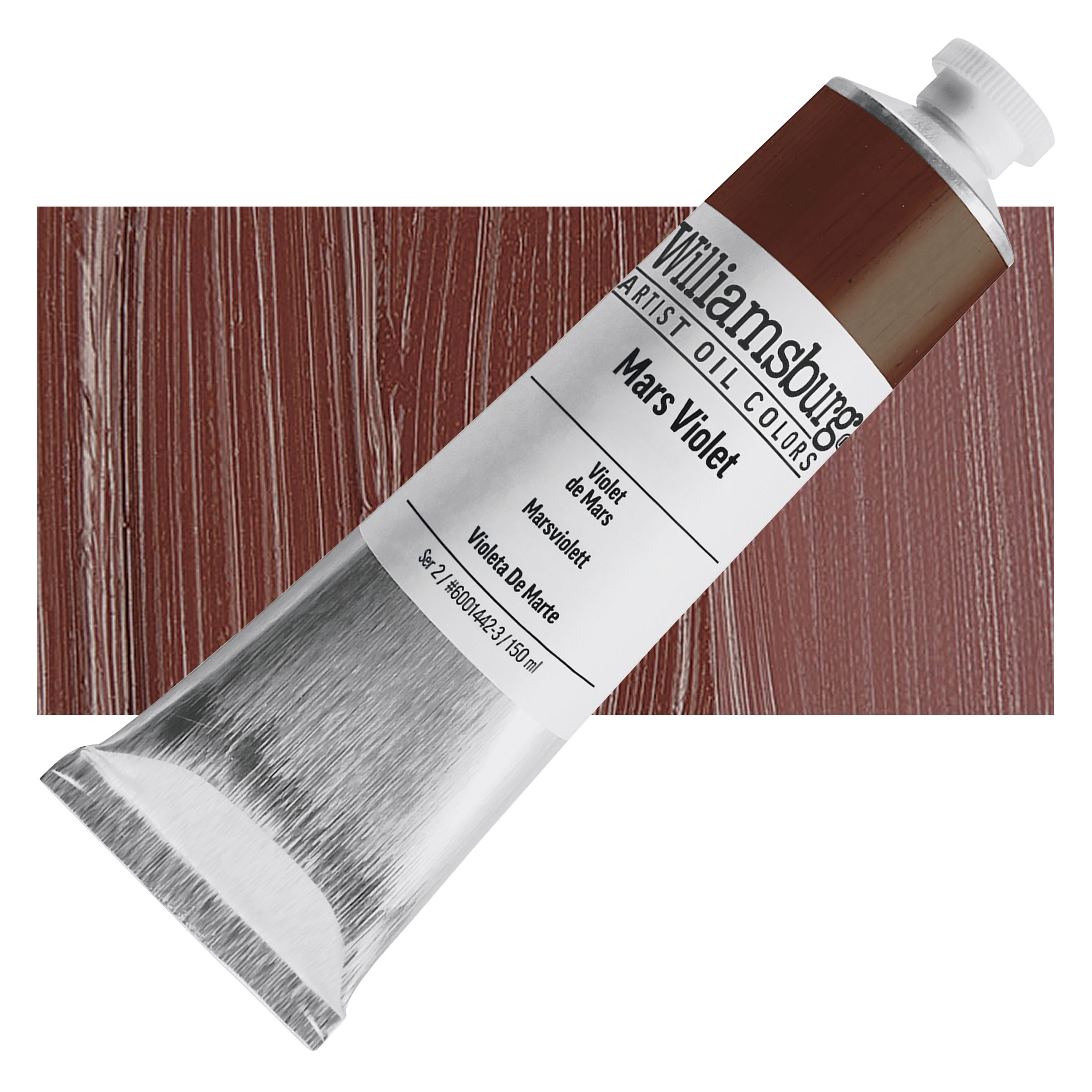 Williamsburg Handmade Oil Paints - Mars Violet, 150 ml tube