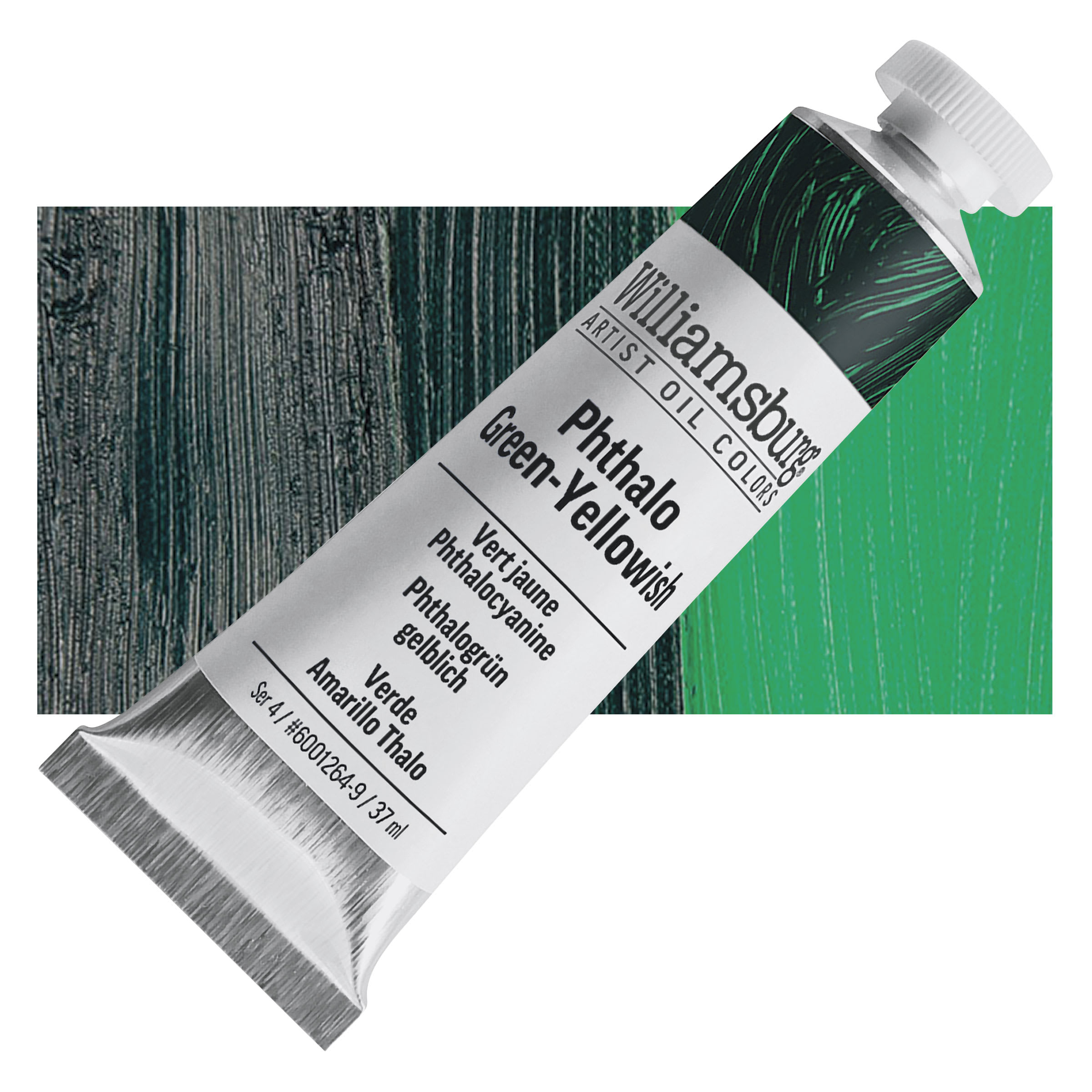 Williamsburg Handmade Oil Paint - Phthalo Green Yellowish, 37 ml tube