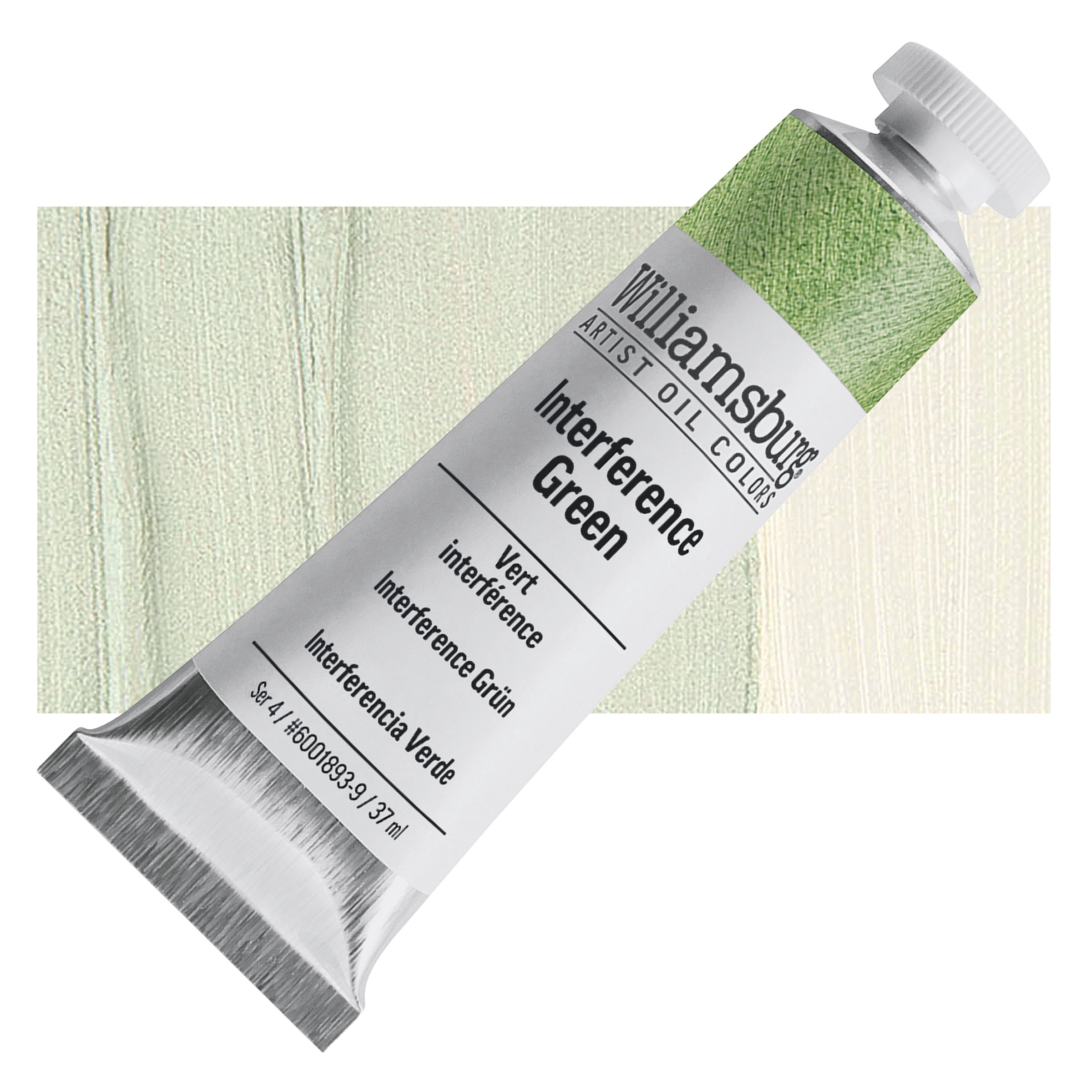 Williamsburg Handmade Oil Paint - Interference Green, 37 ml tube
