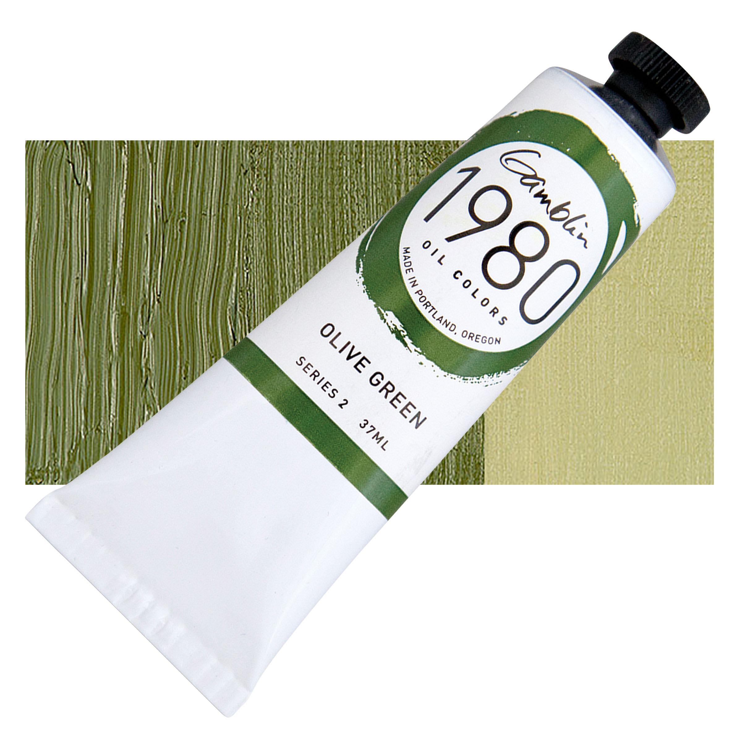 Gamblin 1980 Oils - Olive Green, 37 ml tube