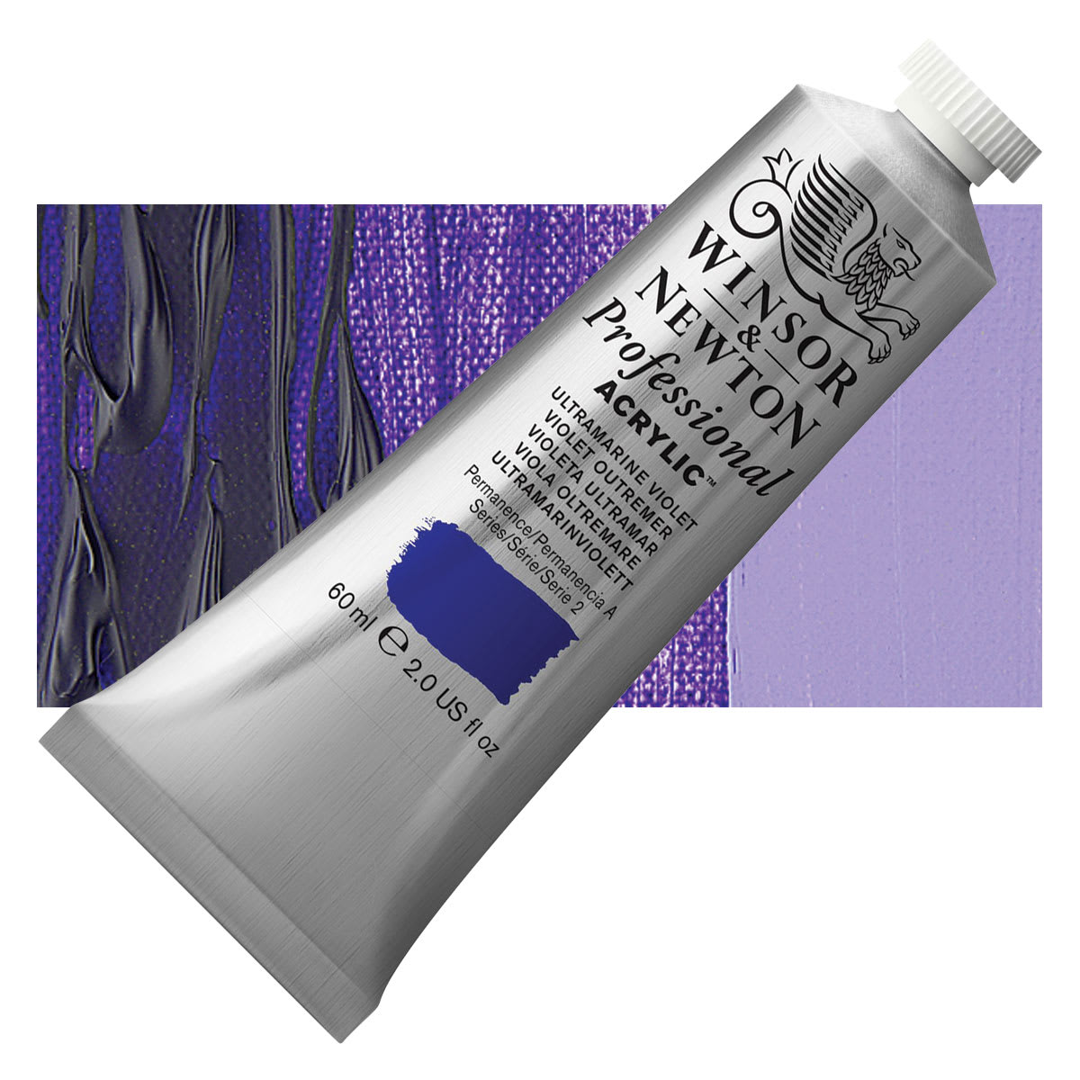 Winsor And Newton Professional Acrylic Colours Ultramarine Violet 60 Ml 672