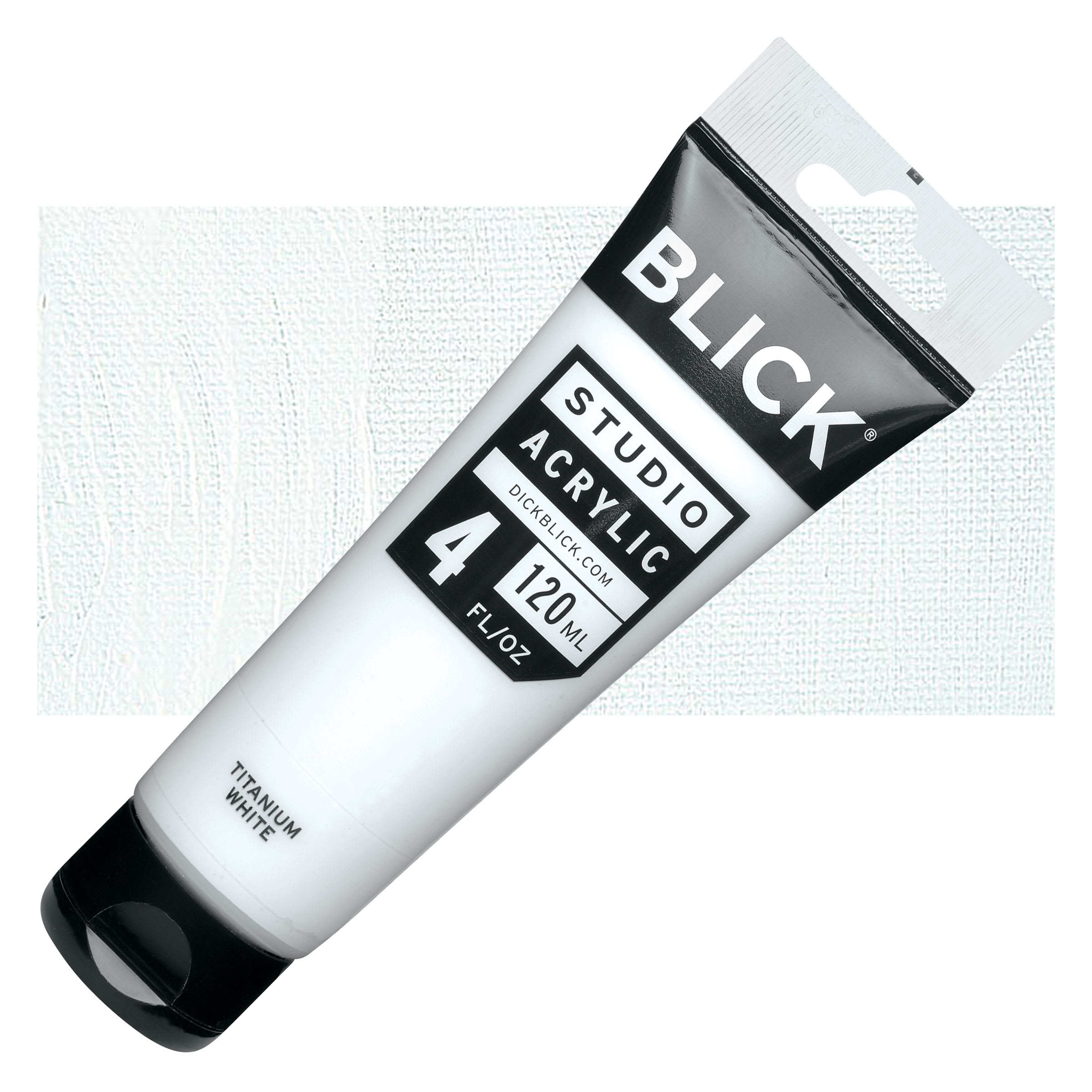 Blick Studio Acrylics - Titanium White, 4 oz tube