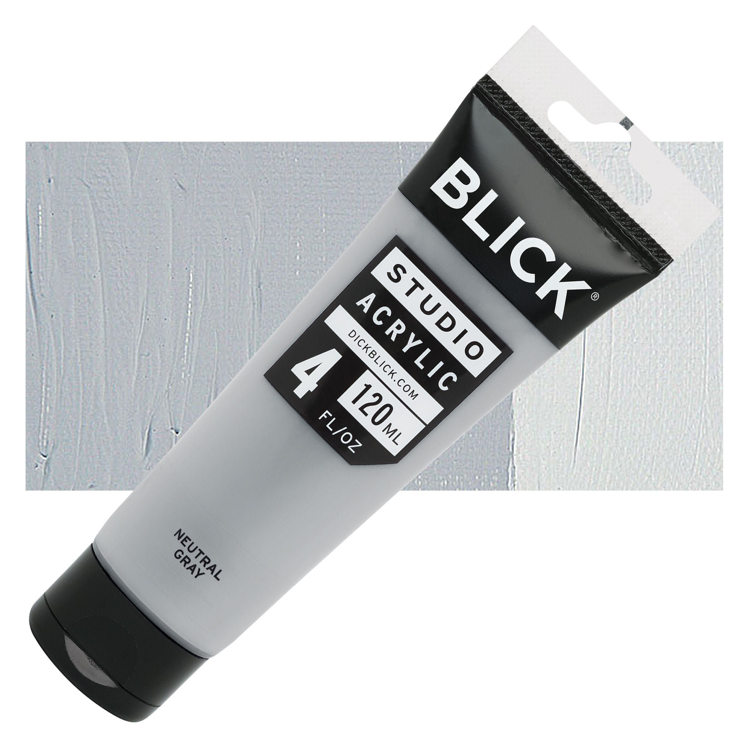 Blick Studio Acrylics - Neutral Gray, 4 oz tube