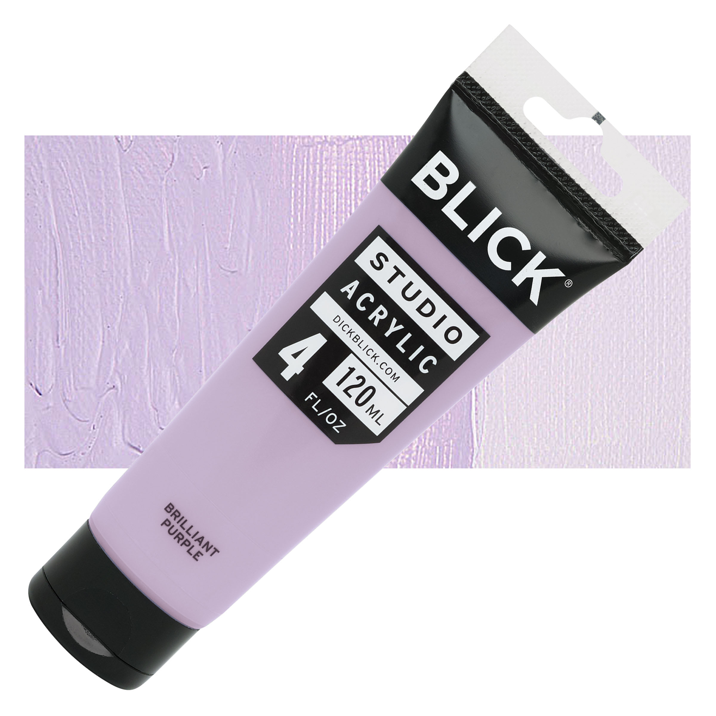 Blick Studio Acrylics - Brilliant Purple, 4 oz tube