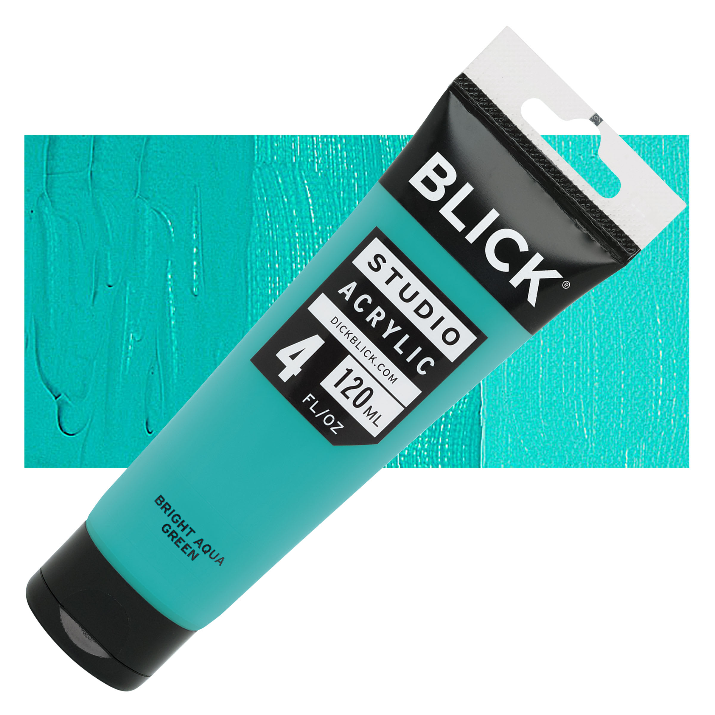 Blick Studio Acrylics - Bright Aqua Green, 4 oz tube