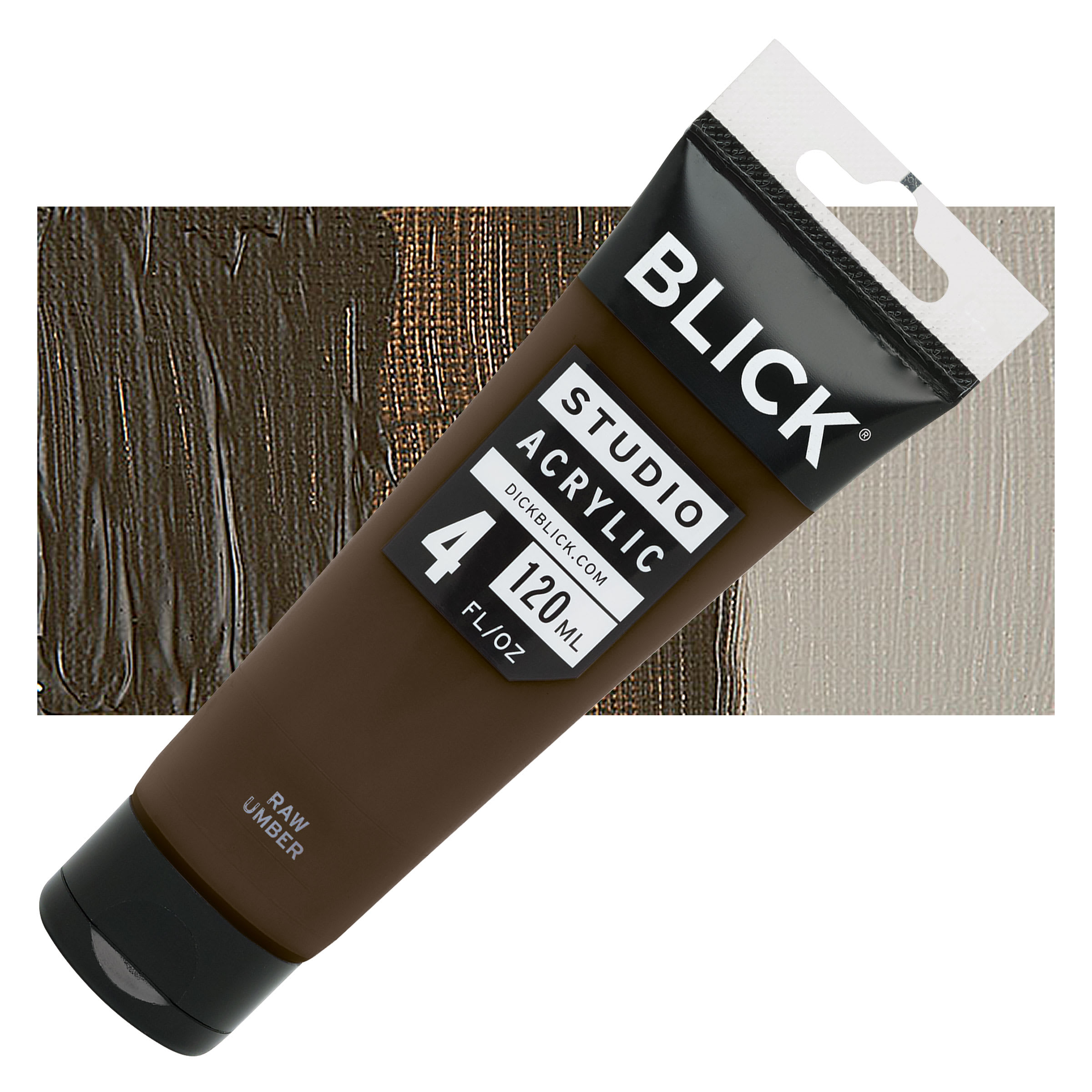 Blick Studio Acrylics - Raw Umber, 4 oz tube