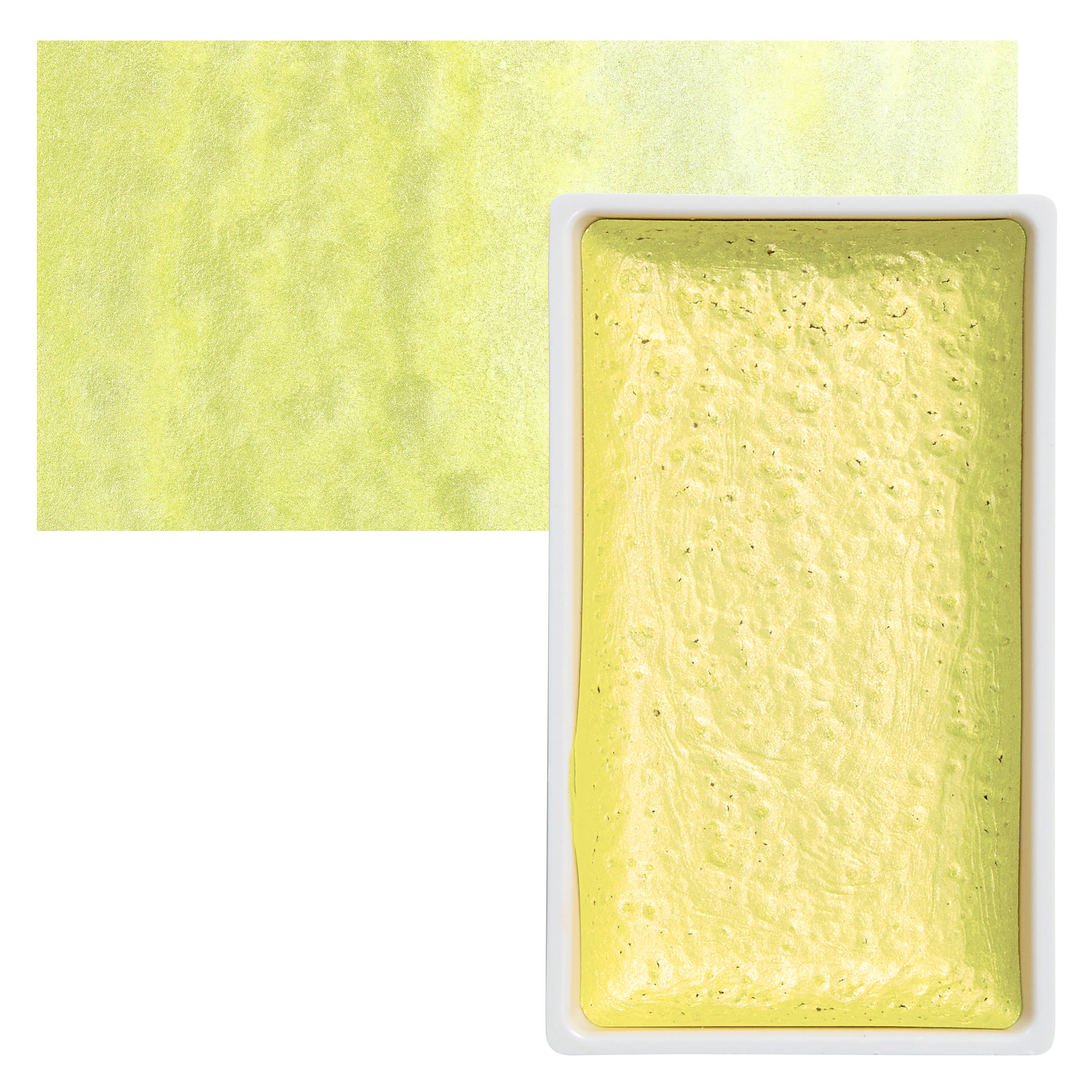 Kuretake Gansai Tambi Watercolor Pan - Pearl Lemon Yellow