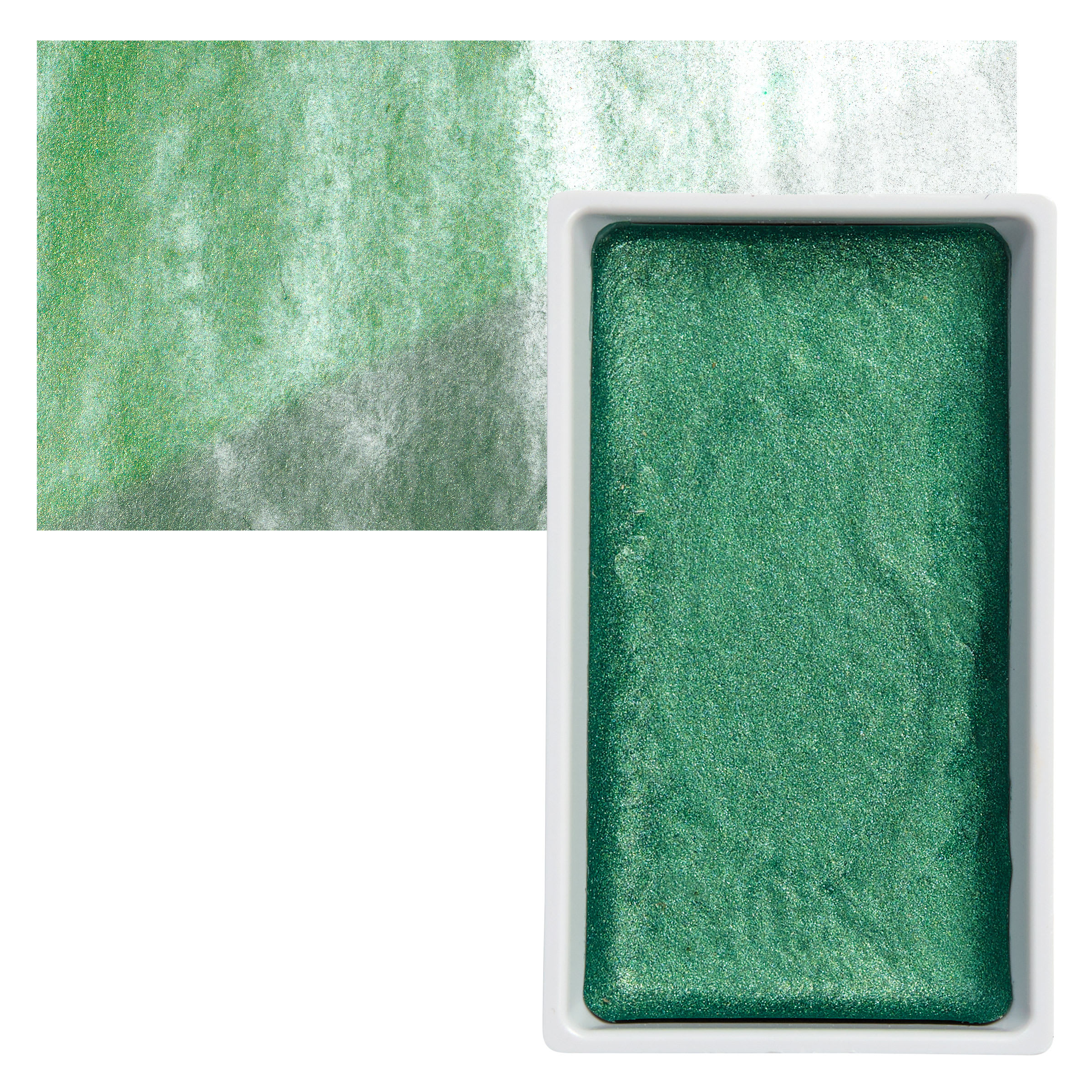 Kuretake Gansai Tambi Watercolor Pan - Gem Green