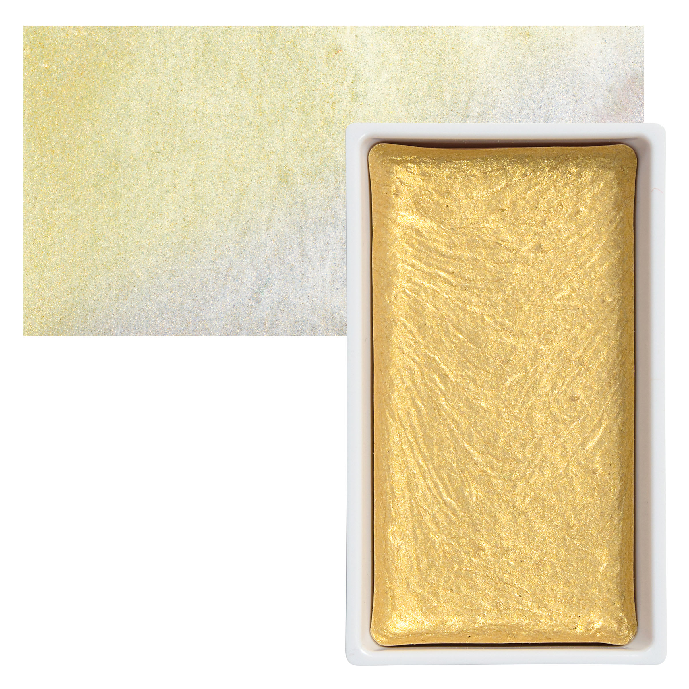 Kuretake Gansai Tambi Watercolor Pan - Light Gold