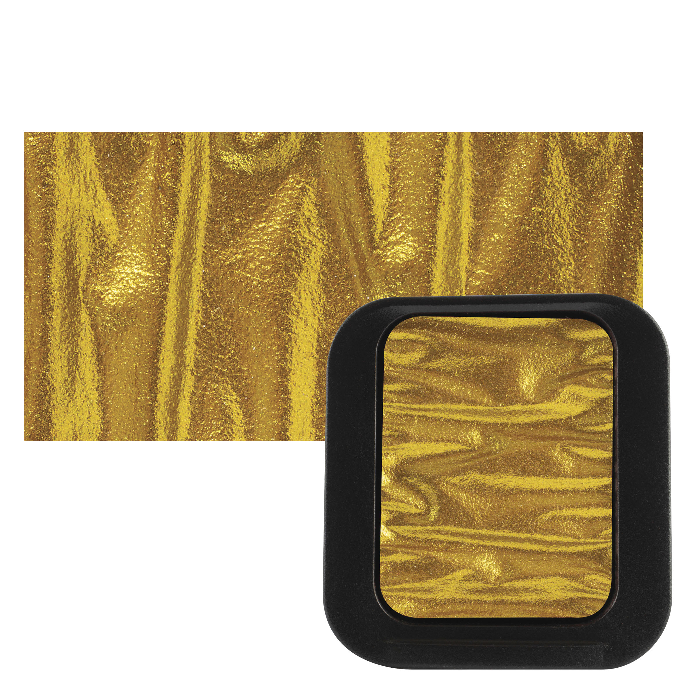 Finetec Artist Mica Watercolor - Crystal Gold