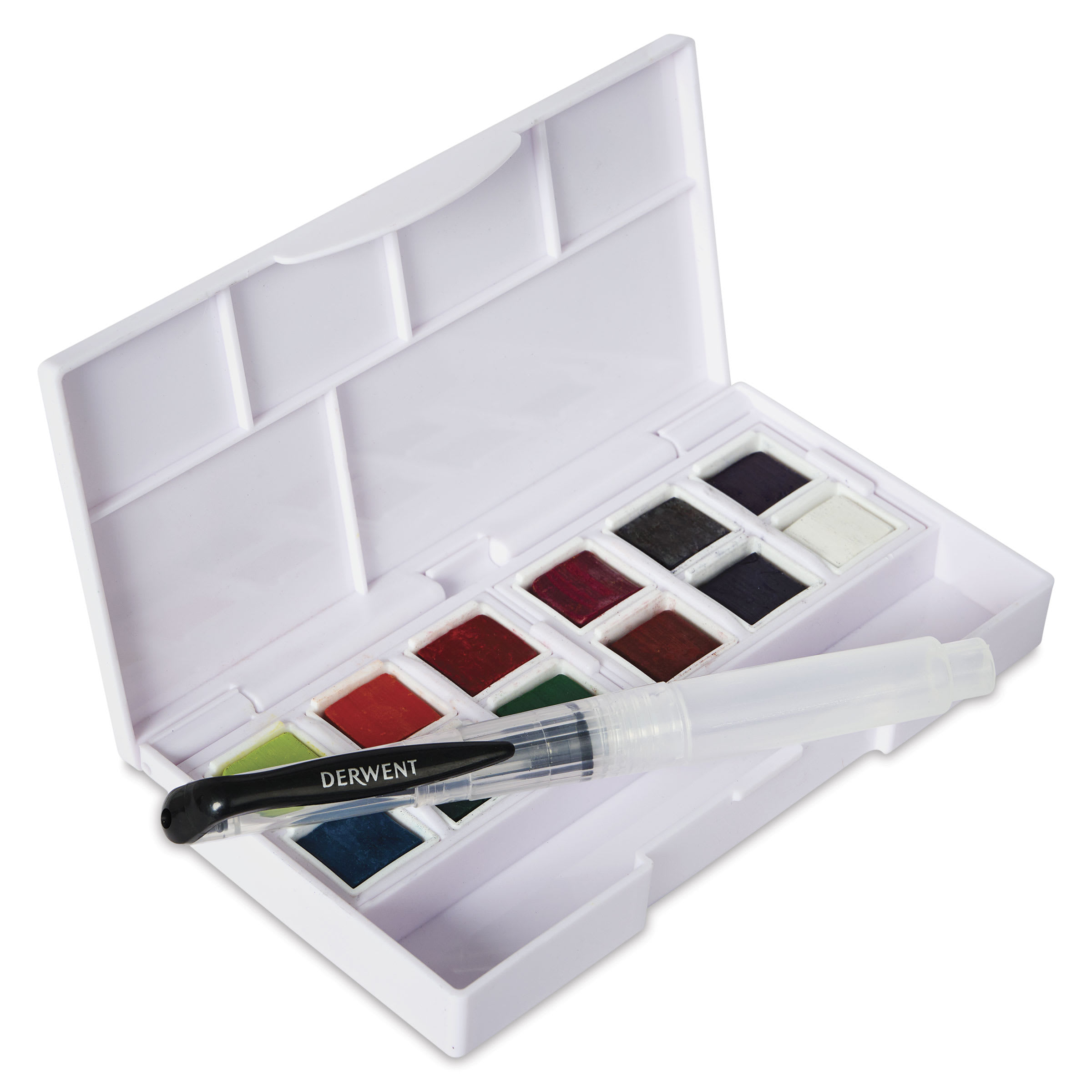 Derwent Inktense Paint Pan - Palette 02, Set of 12