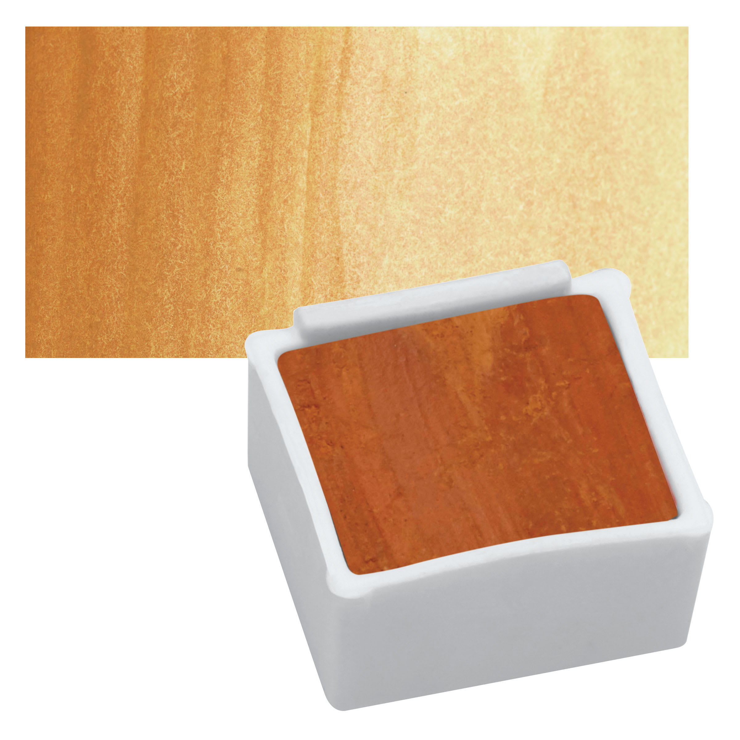 Derwent Inktense Paint Pan - Burnt Yellow Ochre
