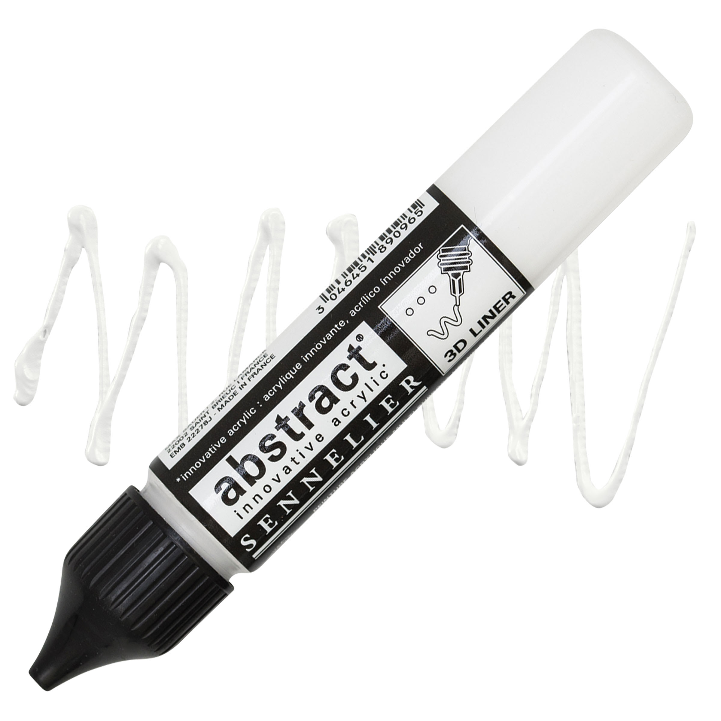 Sennelier Abstract 3D Liner - Titanium White, 27 ml