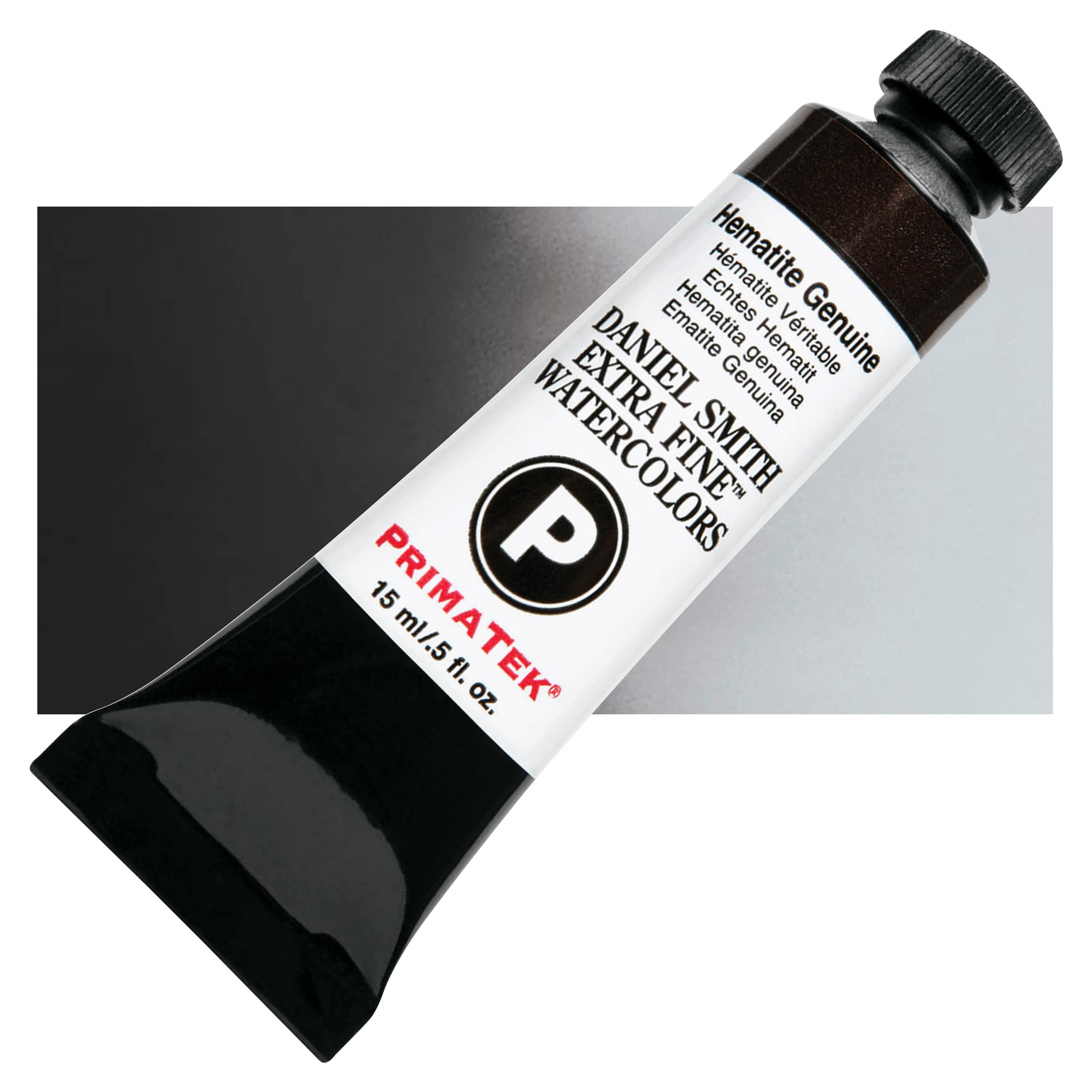 Daniel Smith Extra Fine Watercolor - PrimaTek, Hematite Genuine, 15 ml Tube