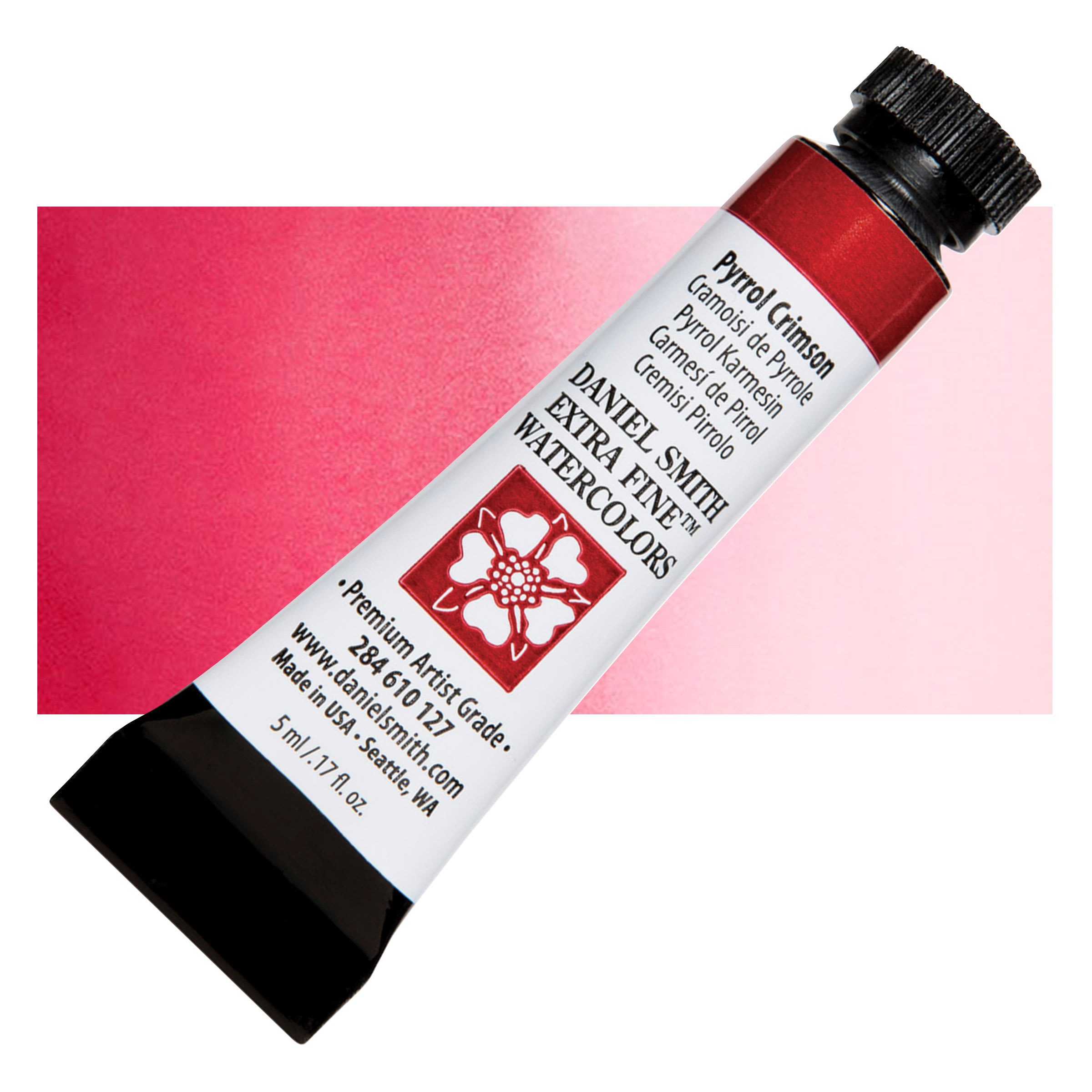 Daniel Smith Extra Fine Watercolor - Pyrrol Crimson, 5 ml, Tube