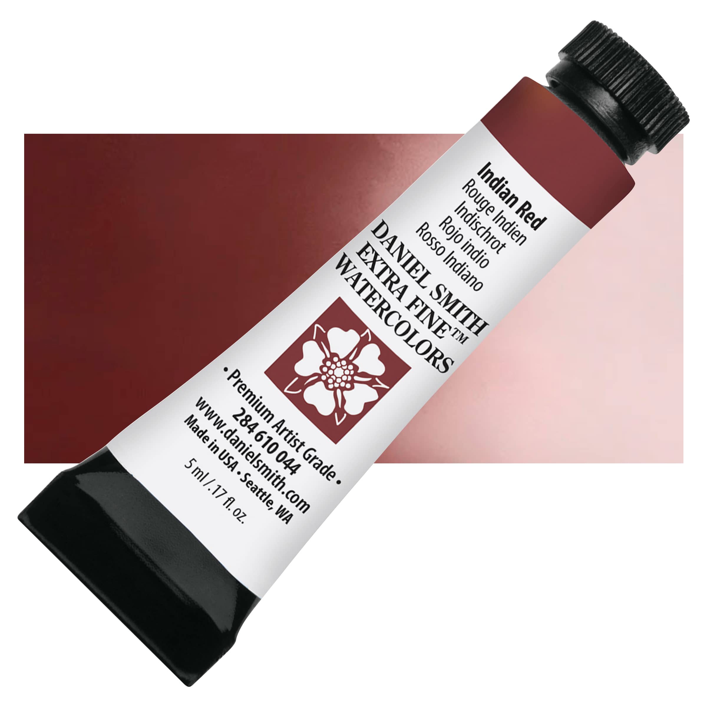 Daniel Smith Extra Fine Watercolor - Indian Red, 5 ml, Tube