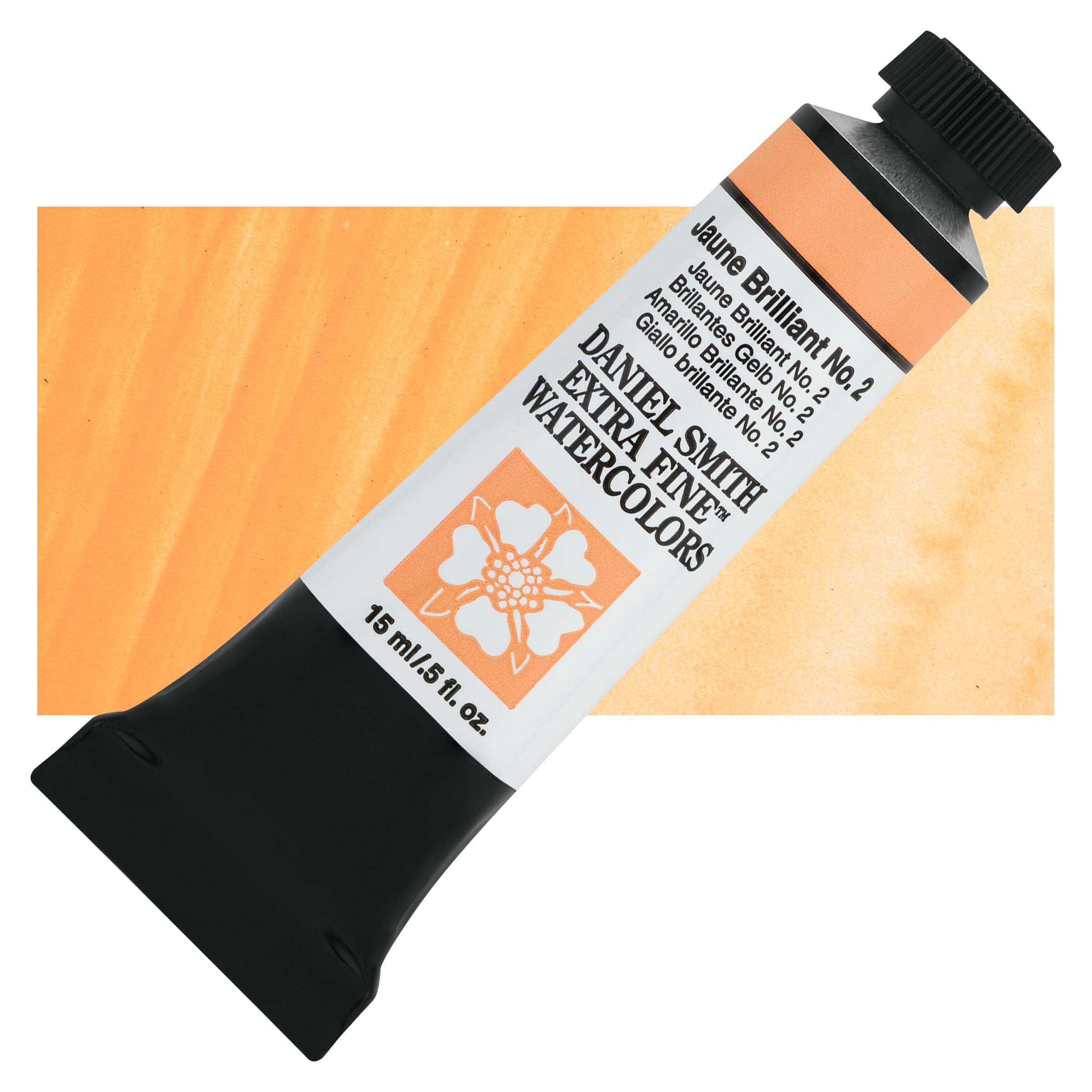 Daniel Smith Extra Fine Watercolor - Jaune Brilliant 2, 15 ml Tube