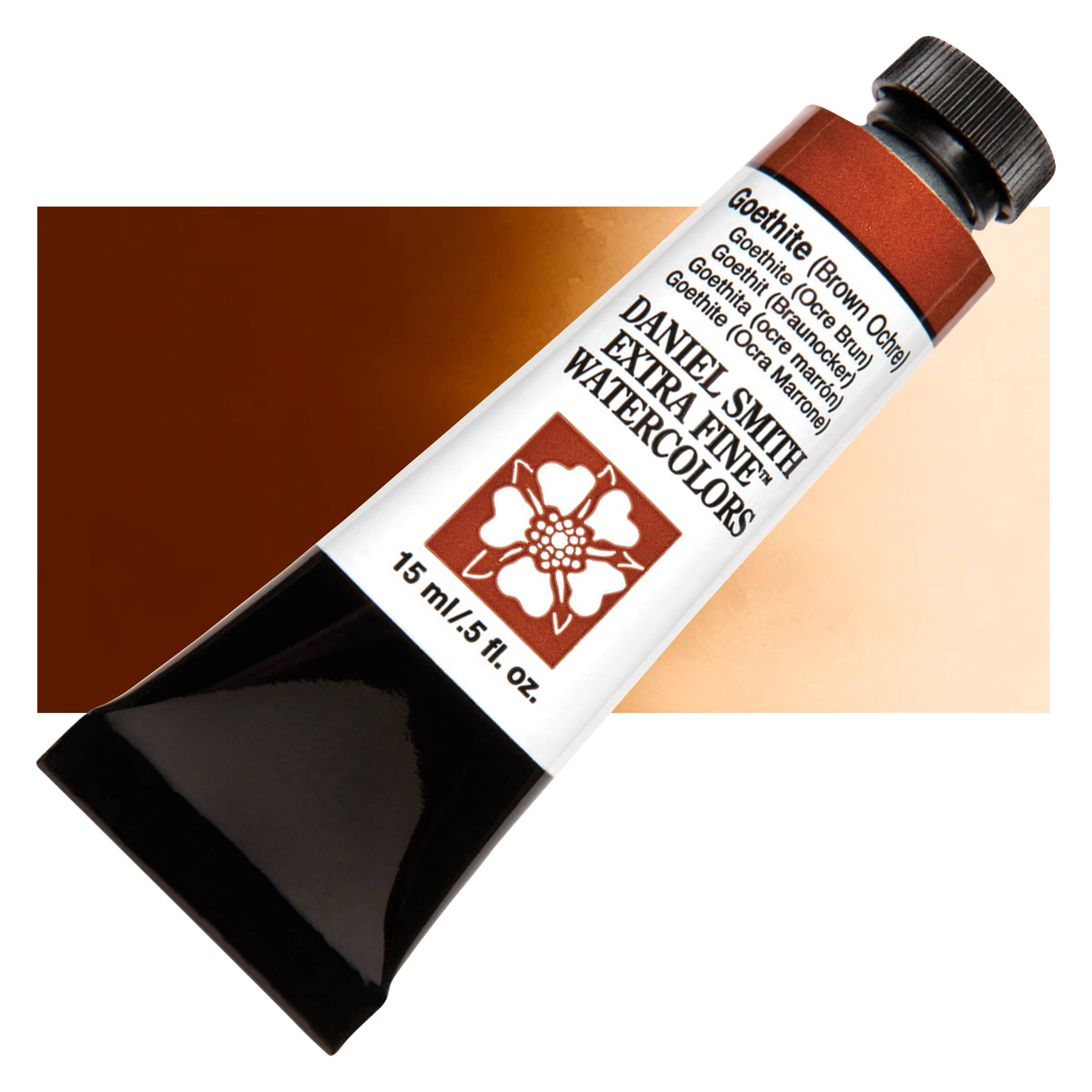 Daniel Smith Extra Fine Watercolor - Goethite Brown Ochre, 15 ml Tube