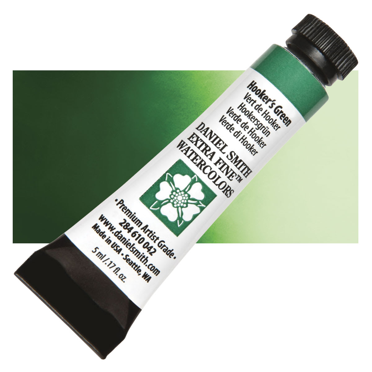 Daniel Smith Extra Fine Watercolor - Hooker's Green, 5 ml Tube