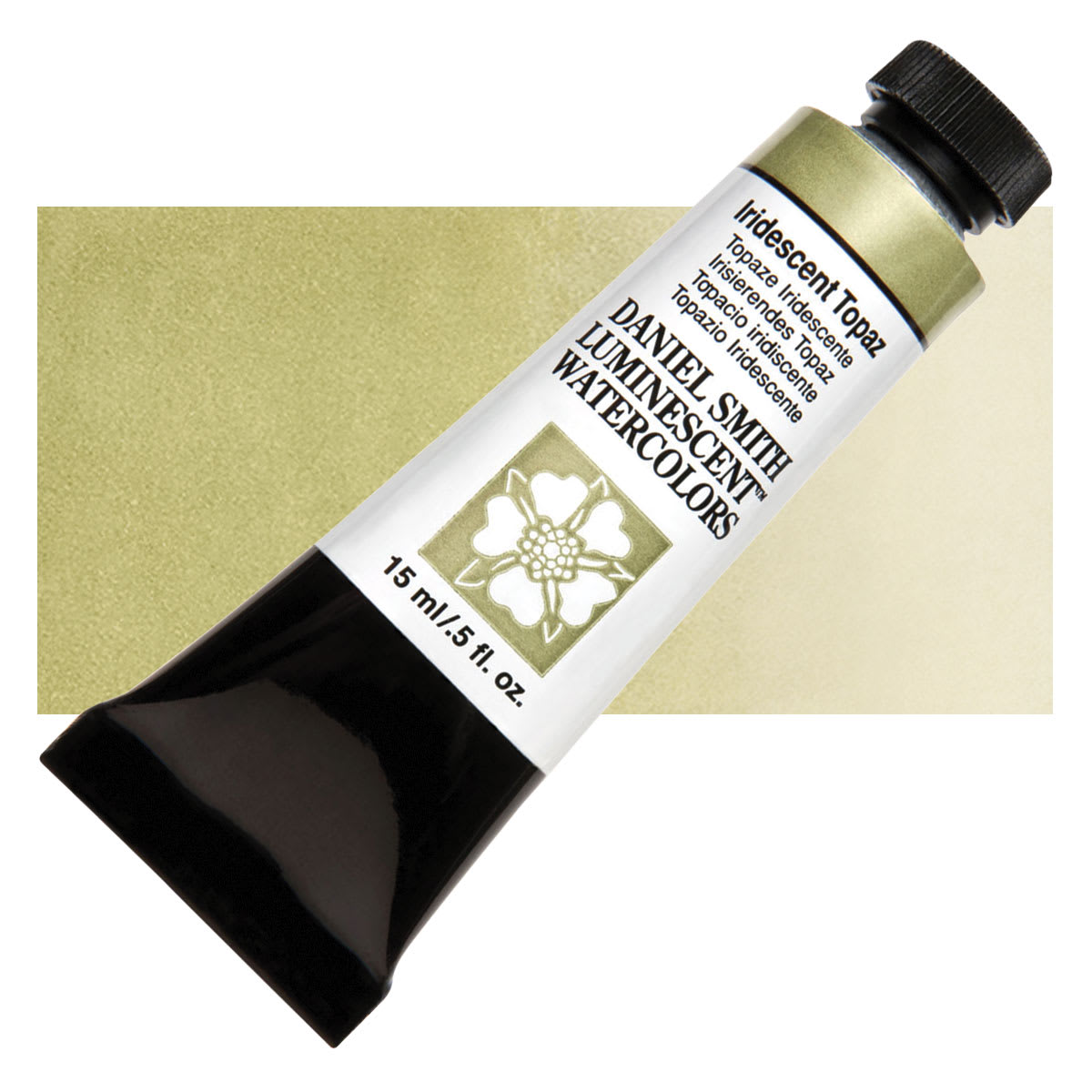 Daniel Smith Luminescent Watercolor - Iridescent Topaz, 15 ml, Tube