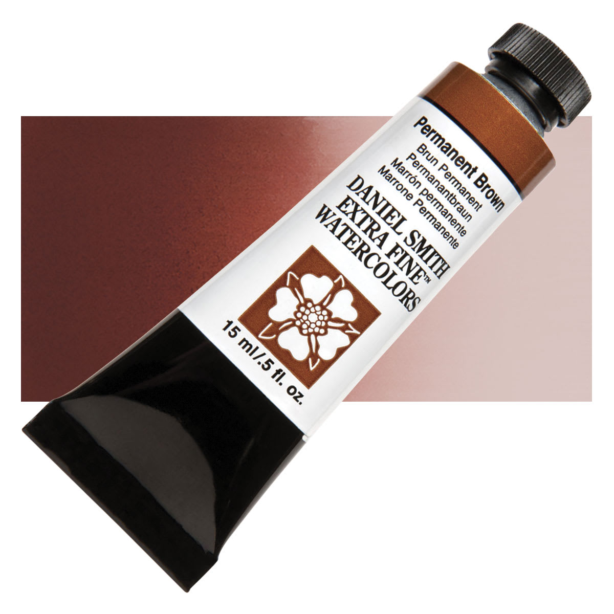 Daniel Smith Extra Fine Watercolor - Permanent Brown, 15 ml Tube