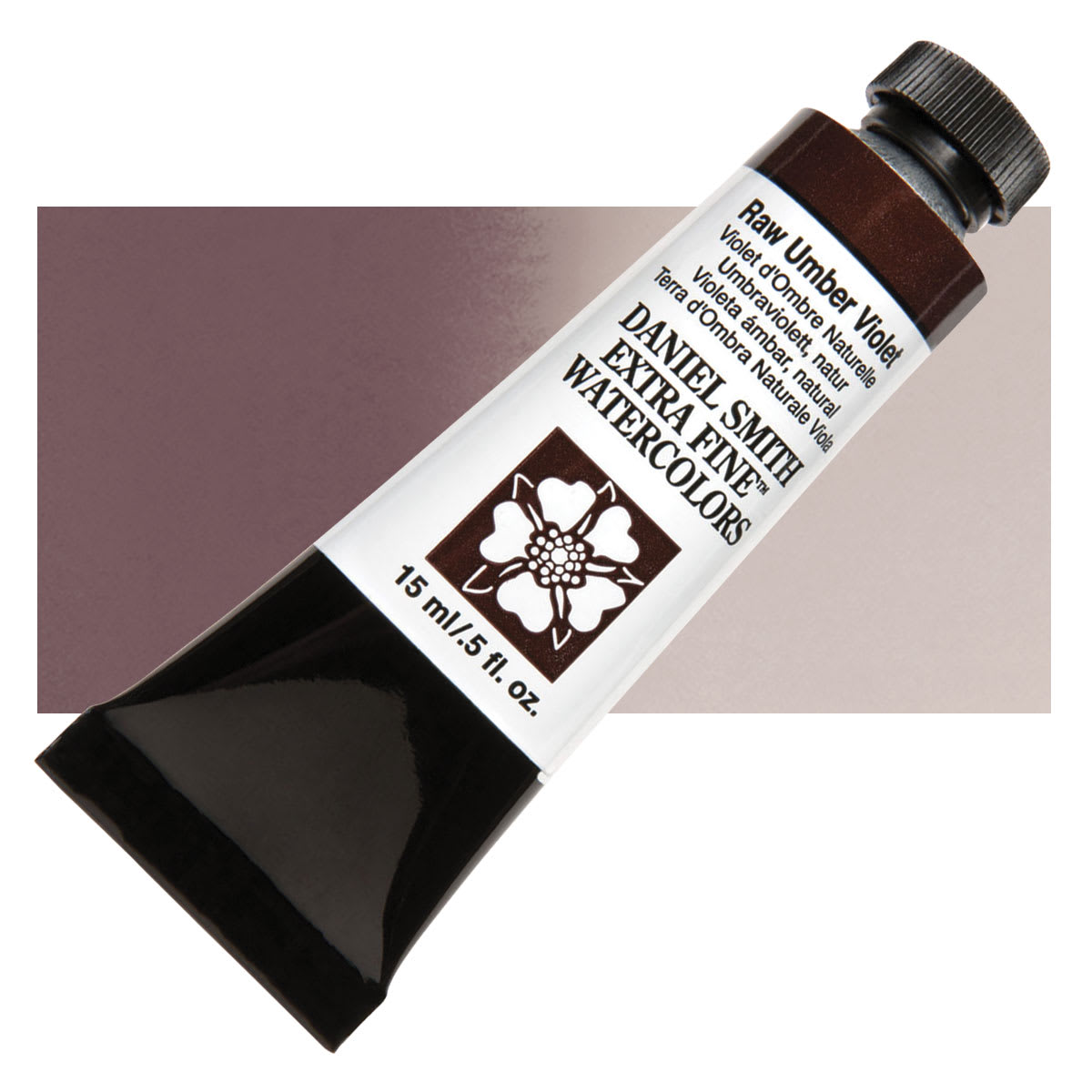 Daniel Smith Extra Fine Watercolor - Raw Umber Violet, 15 ml Tube