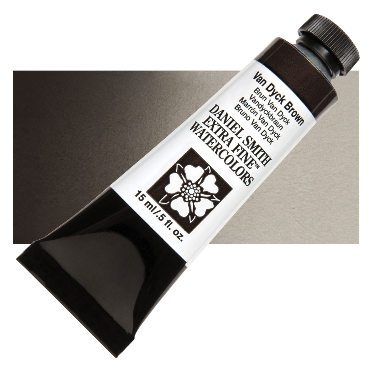 Daniel Smith Extra Fine Watercolor - Van Dyck Brown, 15 ml Tube