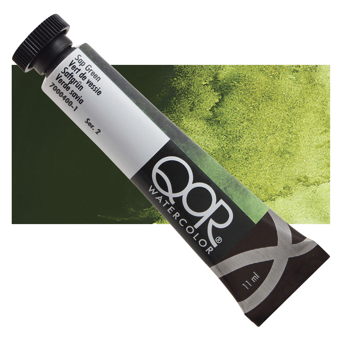 QoR Modern Watercolors - Sap Green, 11 ml tube