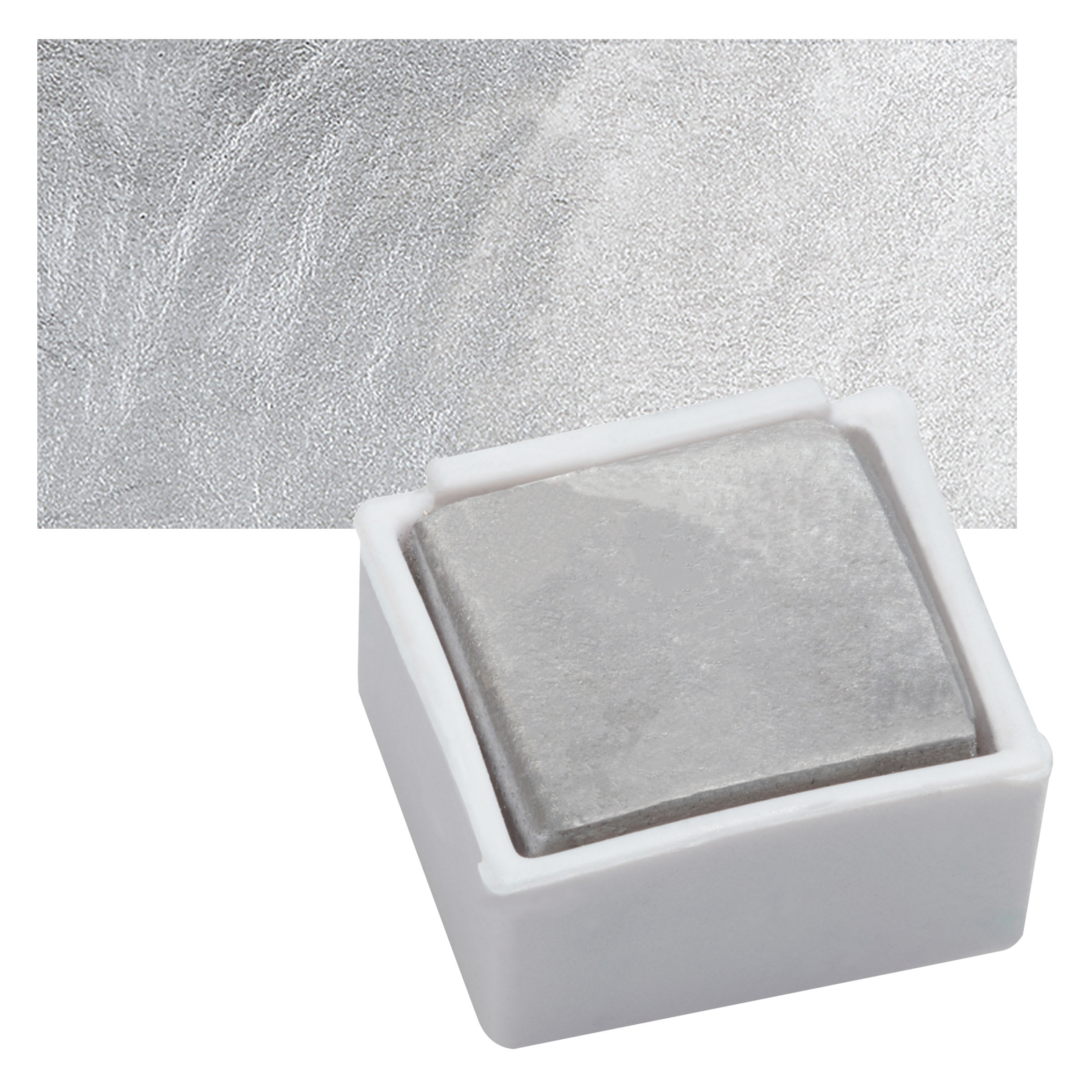 Derwent Watercolor Pan - Metallic Silver