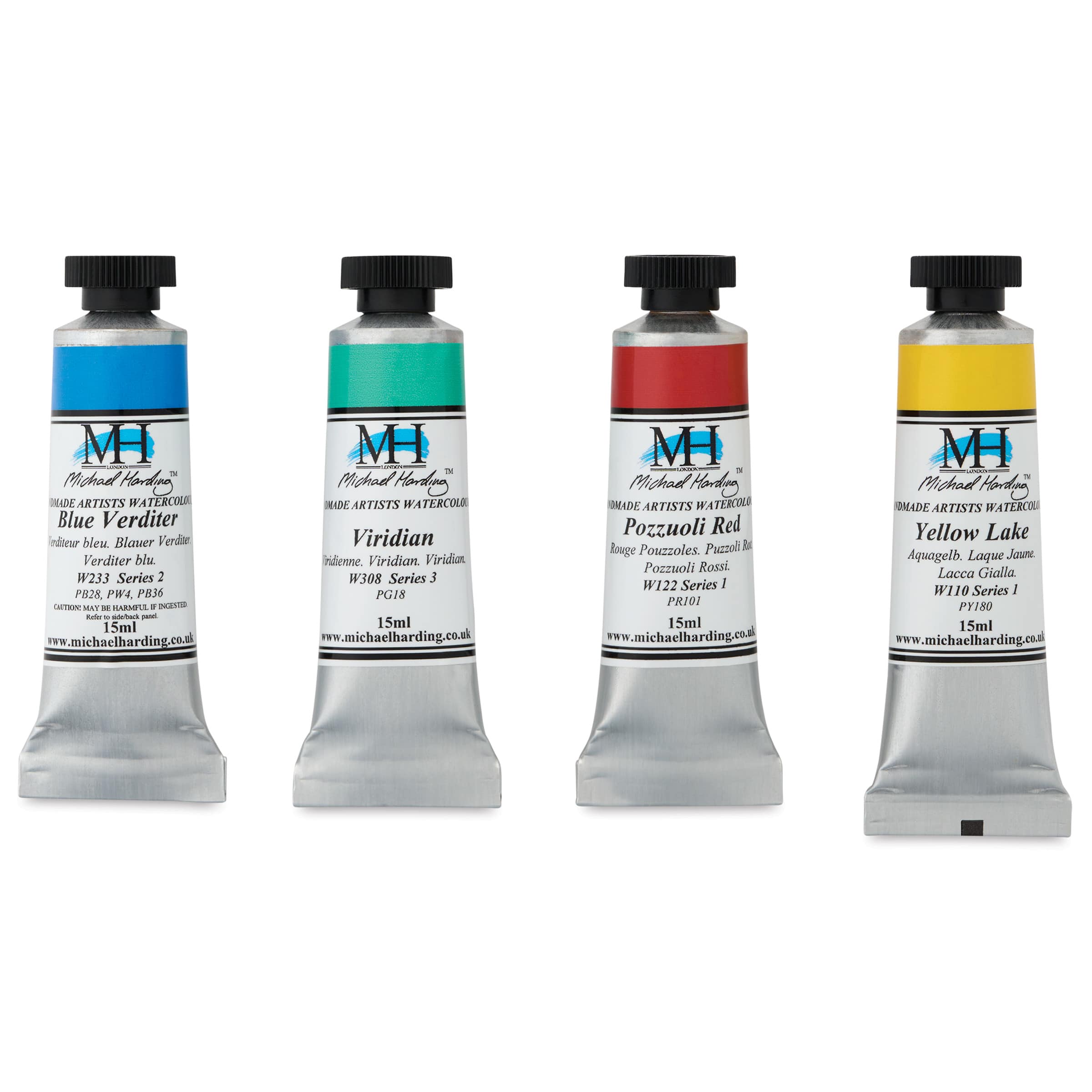 Michael Harding Artists Watercolors - Set of 4, Atmosphere, 15 ml
