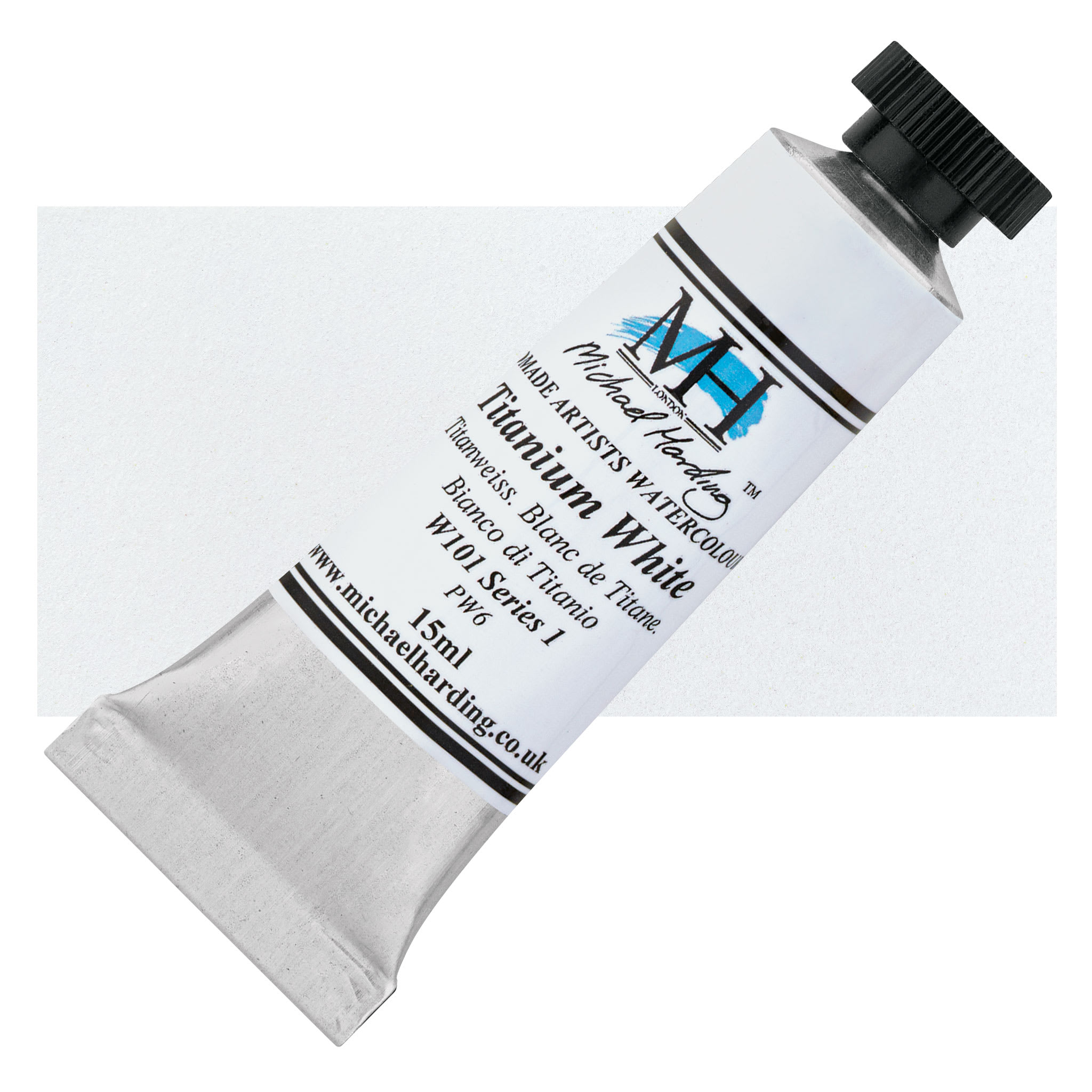 Michael Harding Artists Watercolor - Titanium White, 15 ml