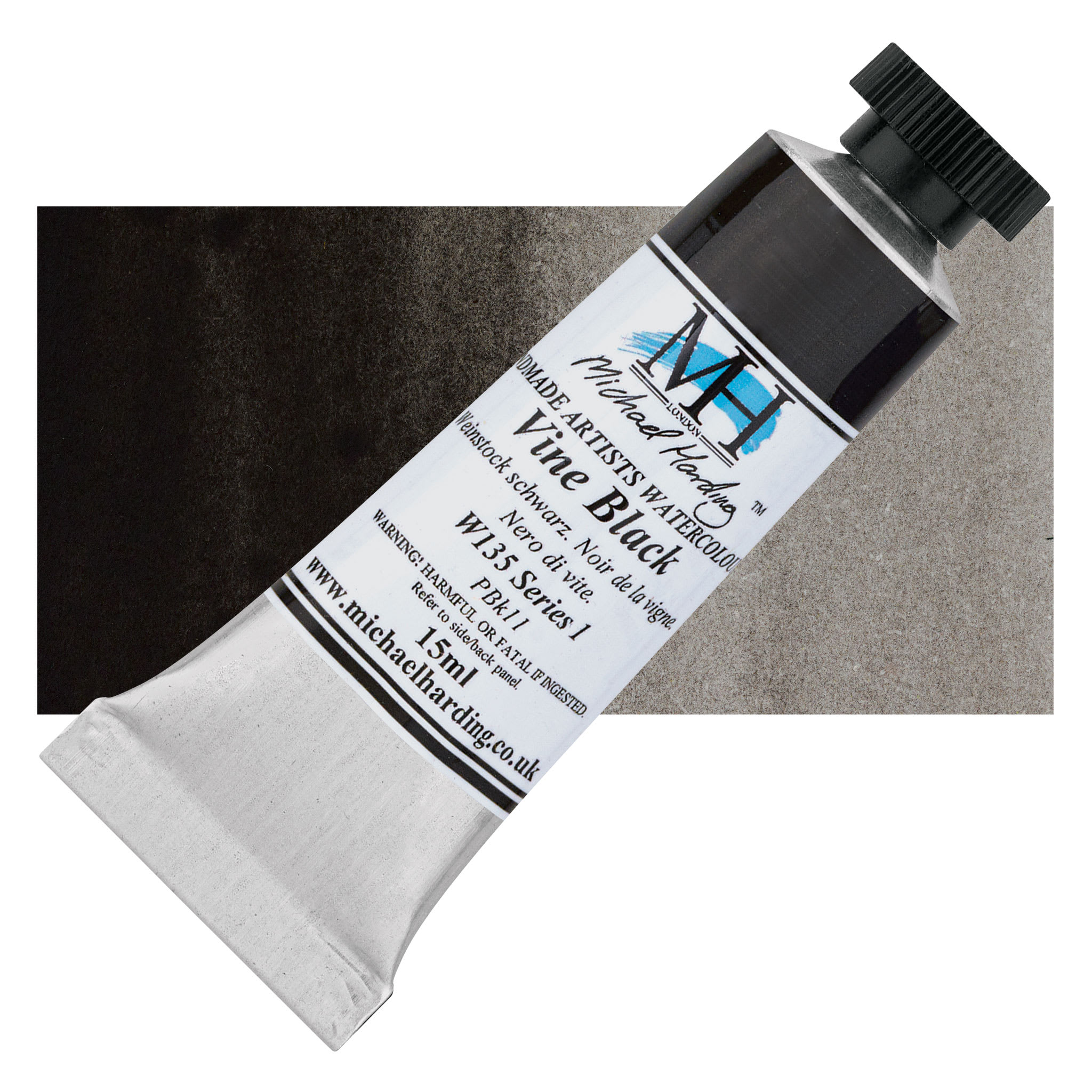 Michael Harding Artists Watercolor - Vine Black, 15 ml
