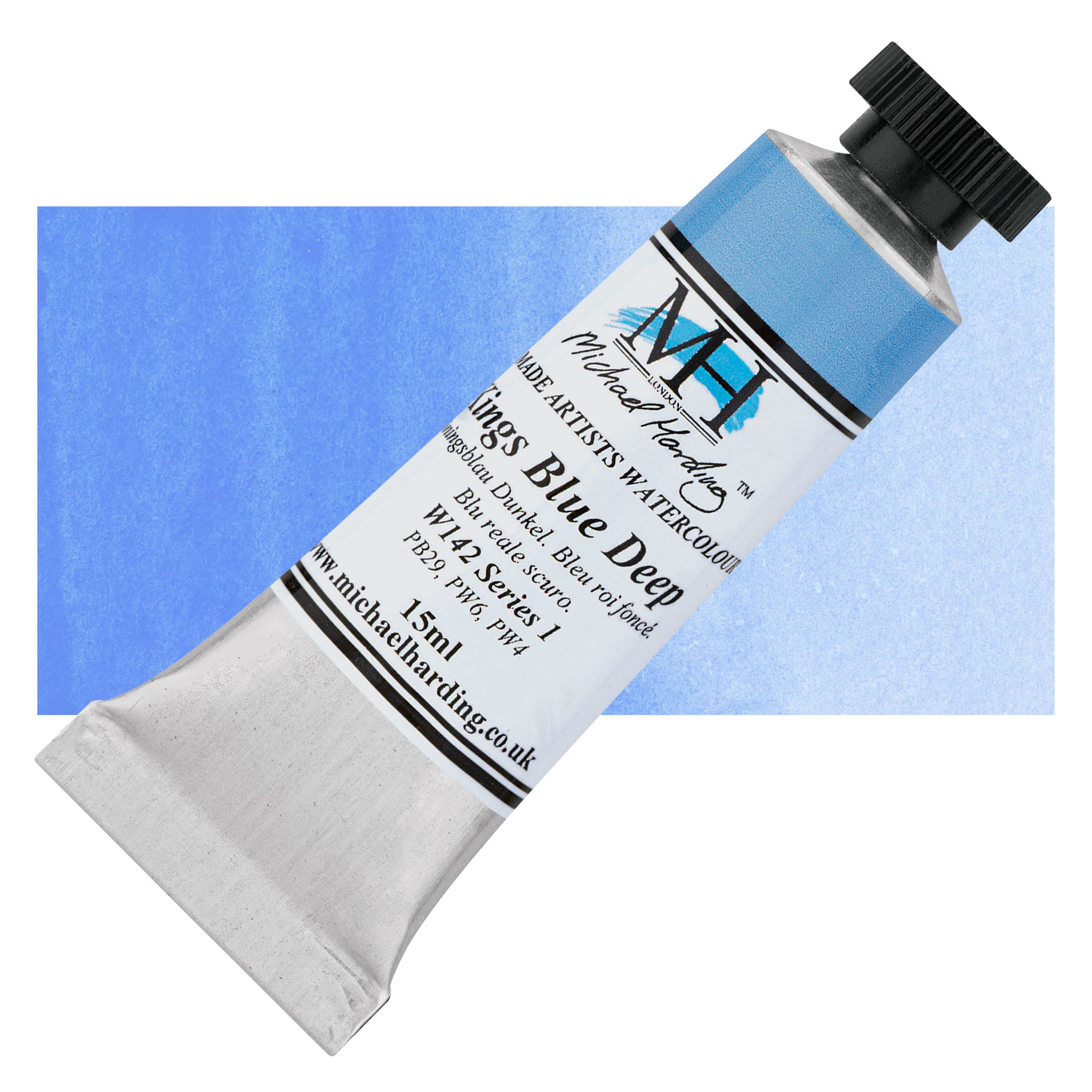 Michael Harding Artists Watercolor - Kings Blue Deep, 15 ml