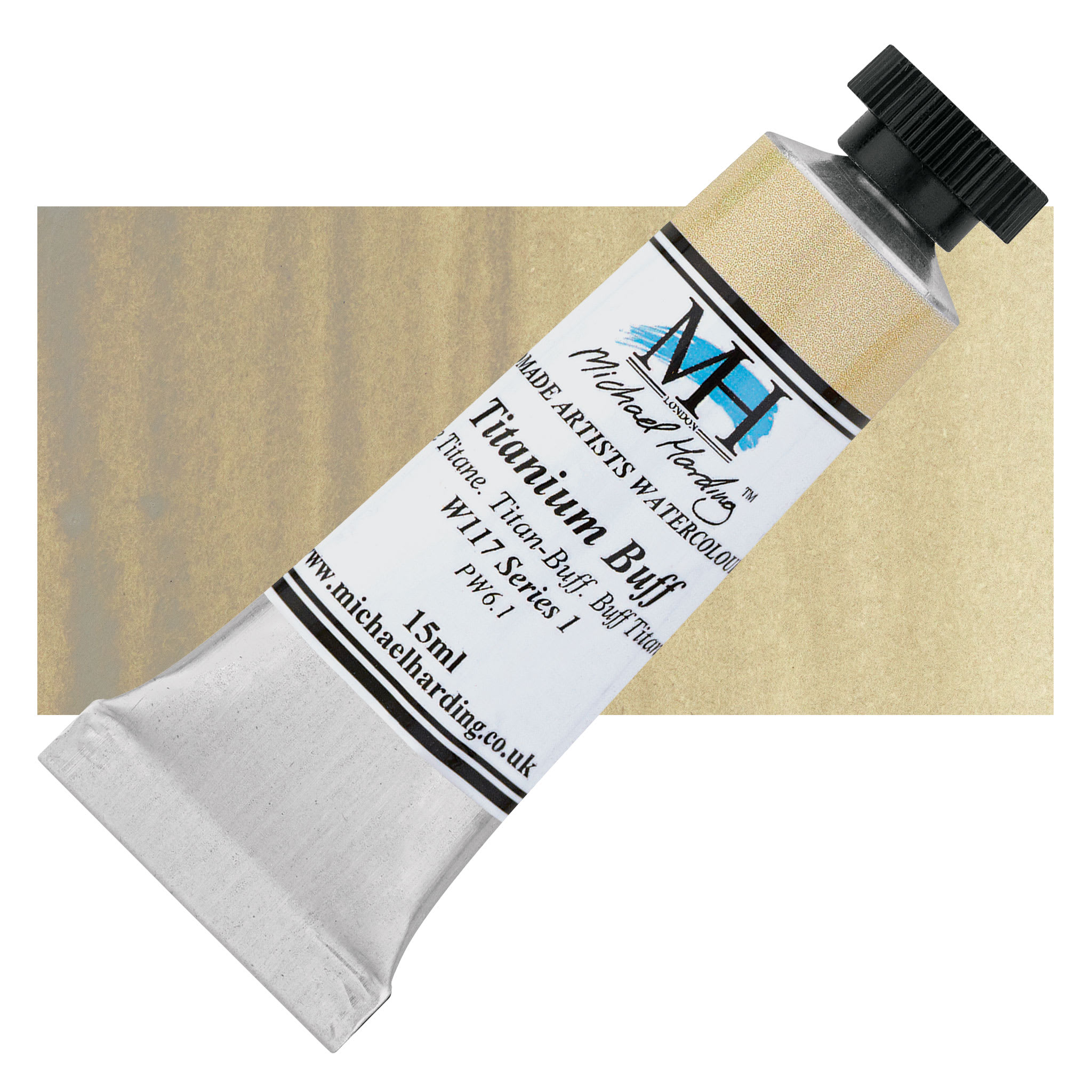 Michael Harding Artists Watercolor - Titanium Buff, 15 ml