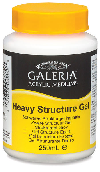 Winsor & Newton Galeria Heavy Structure Gel - 250 ml jar