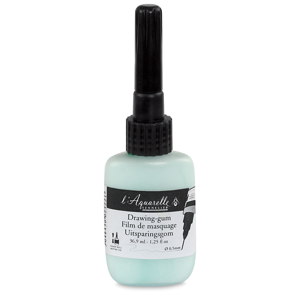 Sennelier Masking Fluid - 37 ml Bottle with Applicator Tip