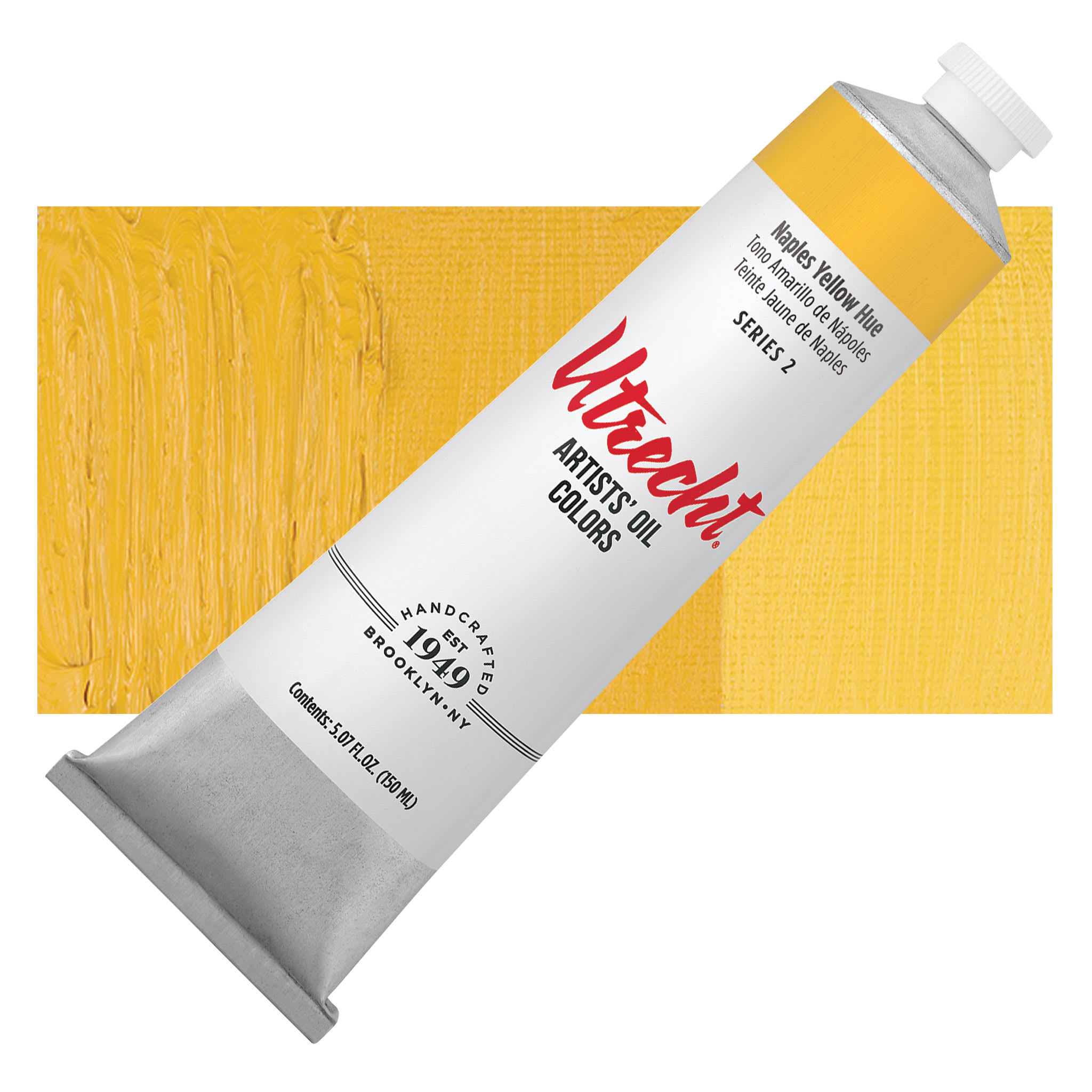 Utrecht Artists' Oil Paint - Naples Yellow Hue, 150 ml tube