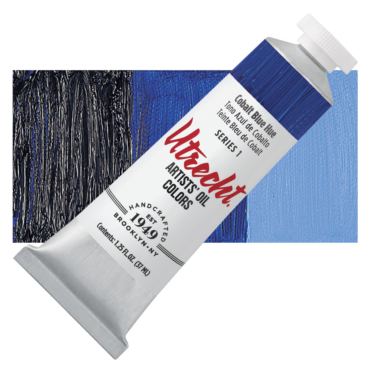 Utrecht Artists' Oil Paint - Cobalt Blue Hue, 37 ml tube
