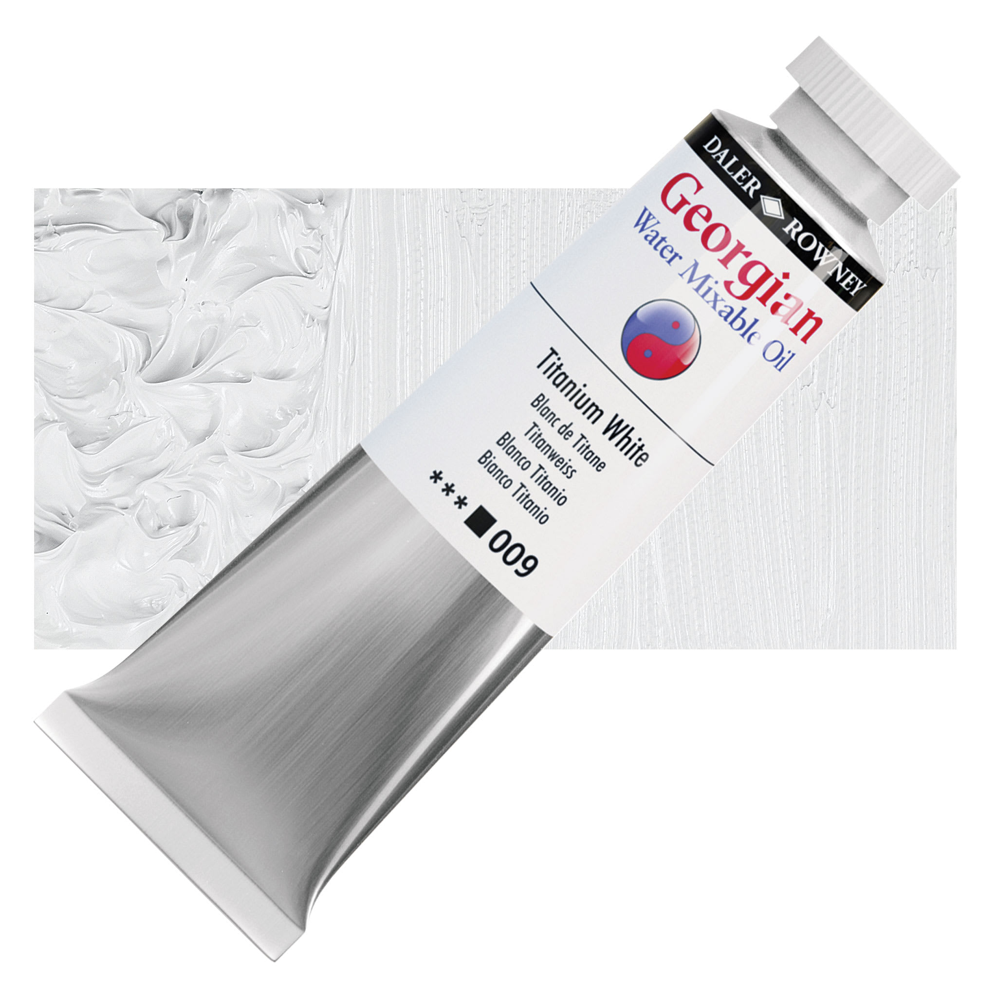Georgian Water Mixable Oil - Titanium White, 37 ml