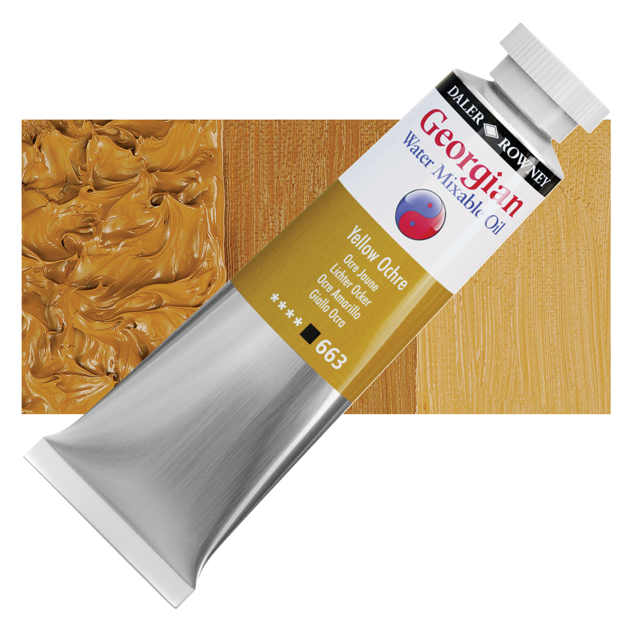 Georgian Water Mixable Oil - Yellow Ochre, 37 ml