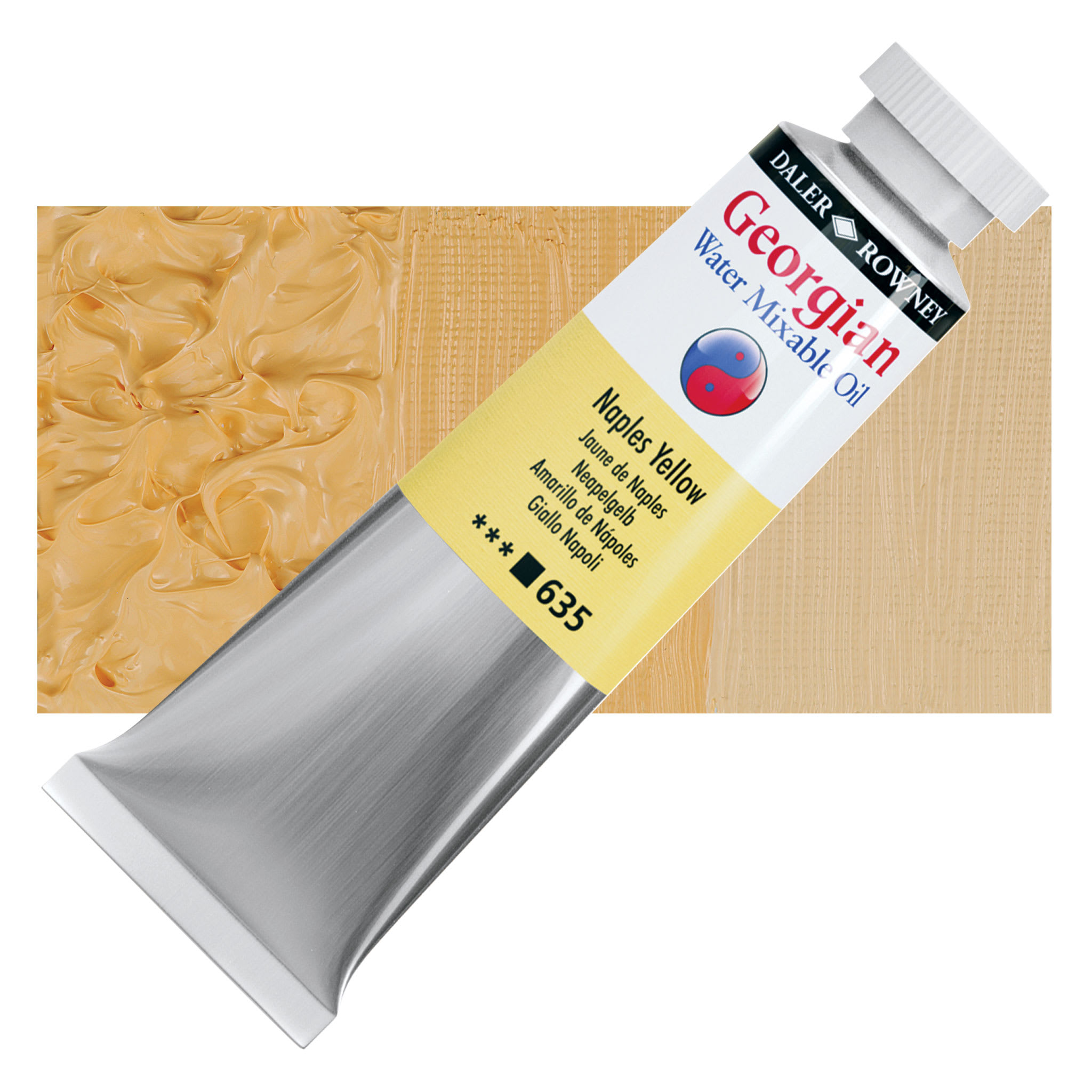 Georgian Water Mixable Oil - Naples Yellow, 37 ml