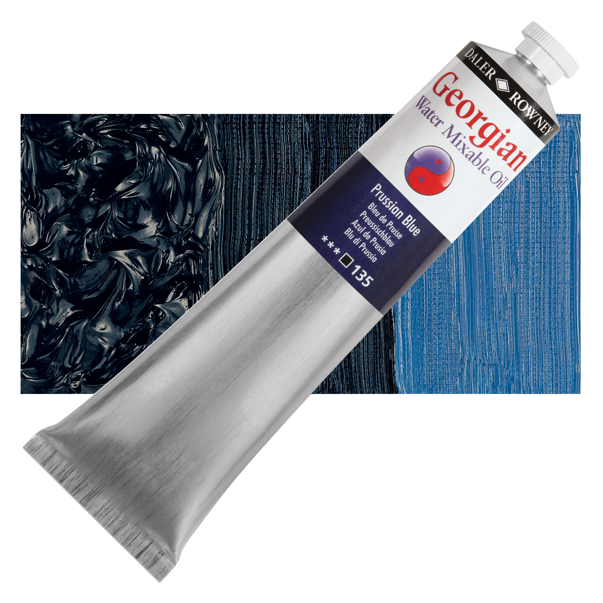Georgian Water Mixable Oil - Prussian Blue, 200 ml