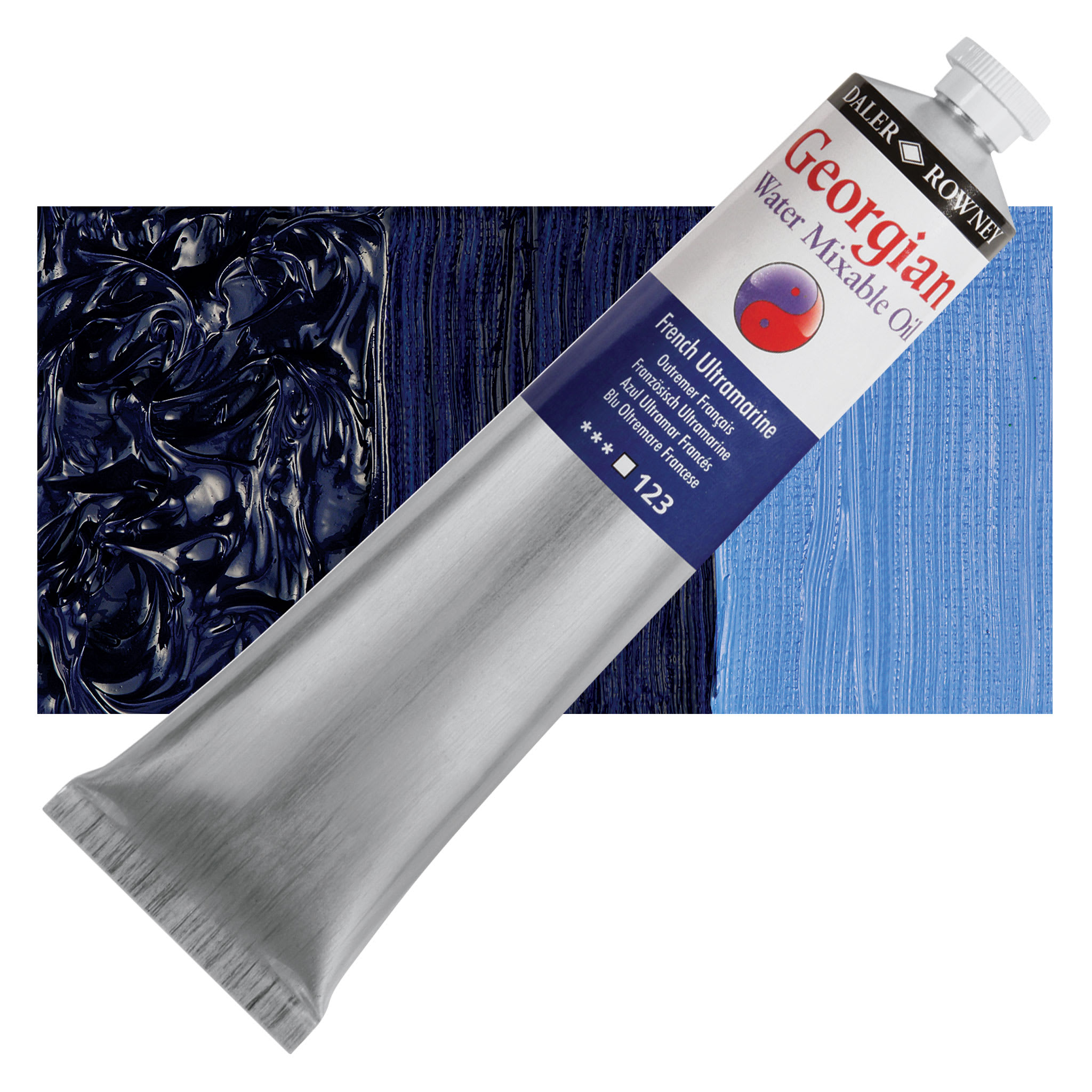 Georgian Water Mixable Oil - French Ultramarine, 200 ml
